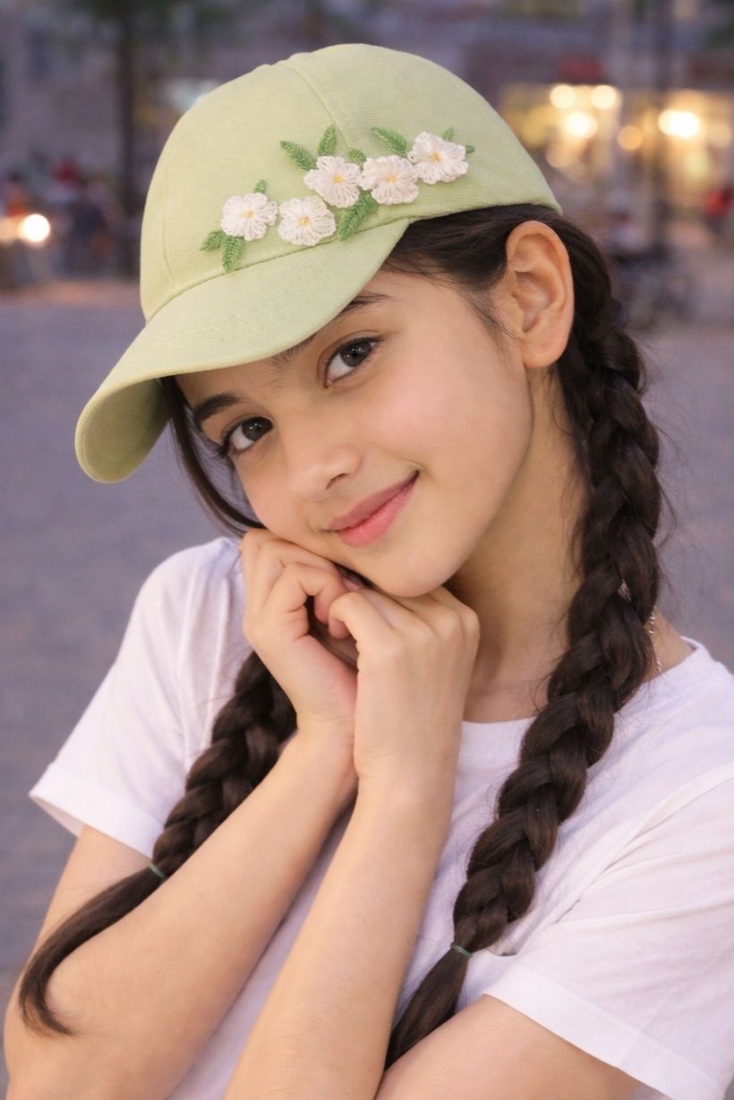 medhaga Floral Print, Embroidered Sports/Regular Cap-picture-18
