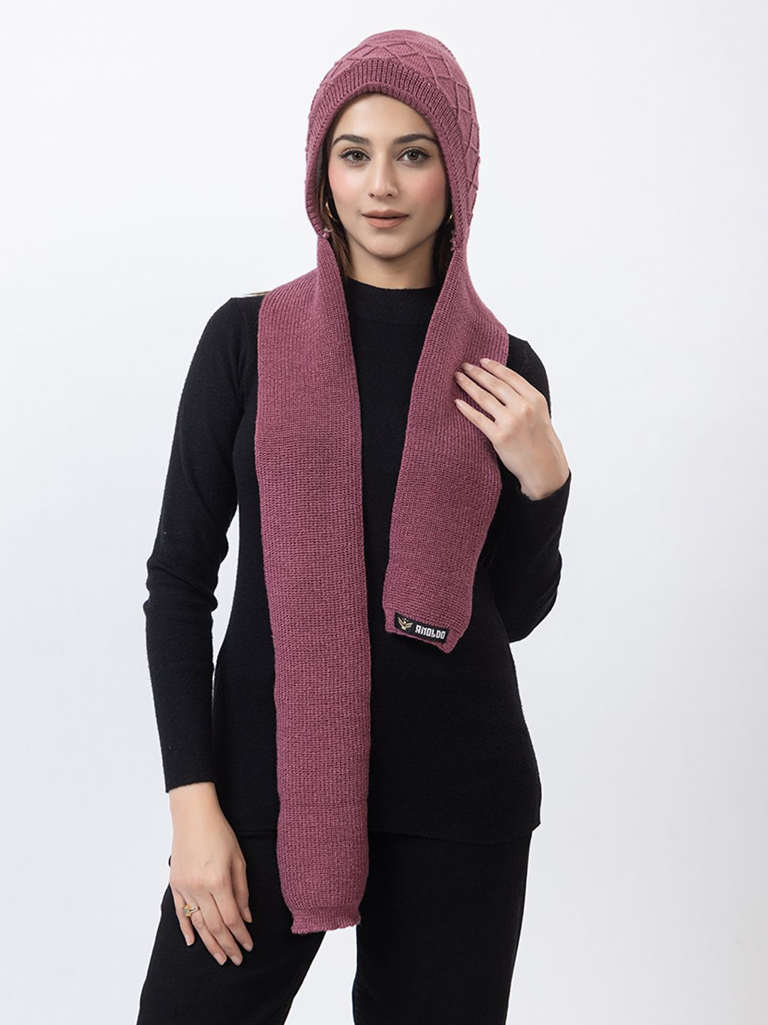 amoldo Self Design Beanie-picture-39