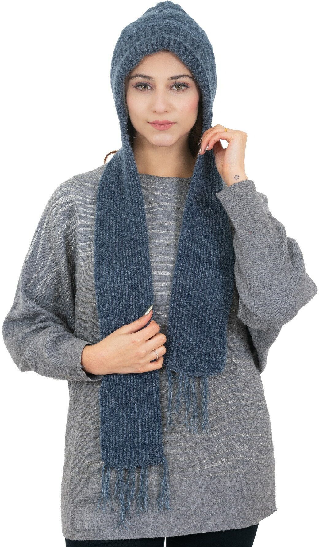 amoldo Self Design Beanie-picture-17