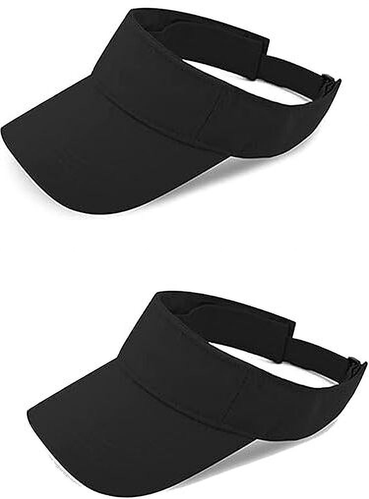 SPORTSLY Men's & Women's Cotton Adjustable Visor Cap (Pack of 2)-picture-18