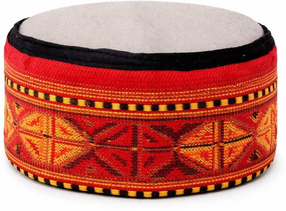 kuku Embroidered Skull Cap-picture-20