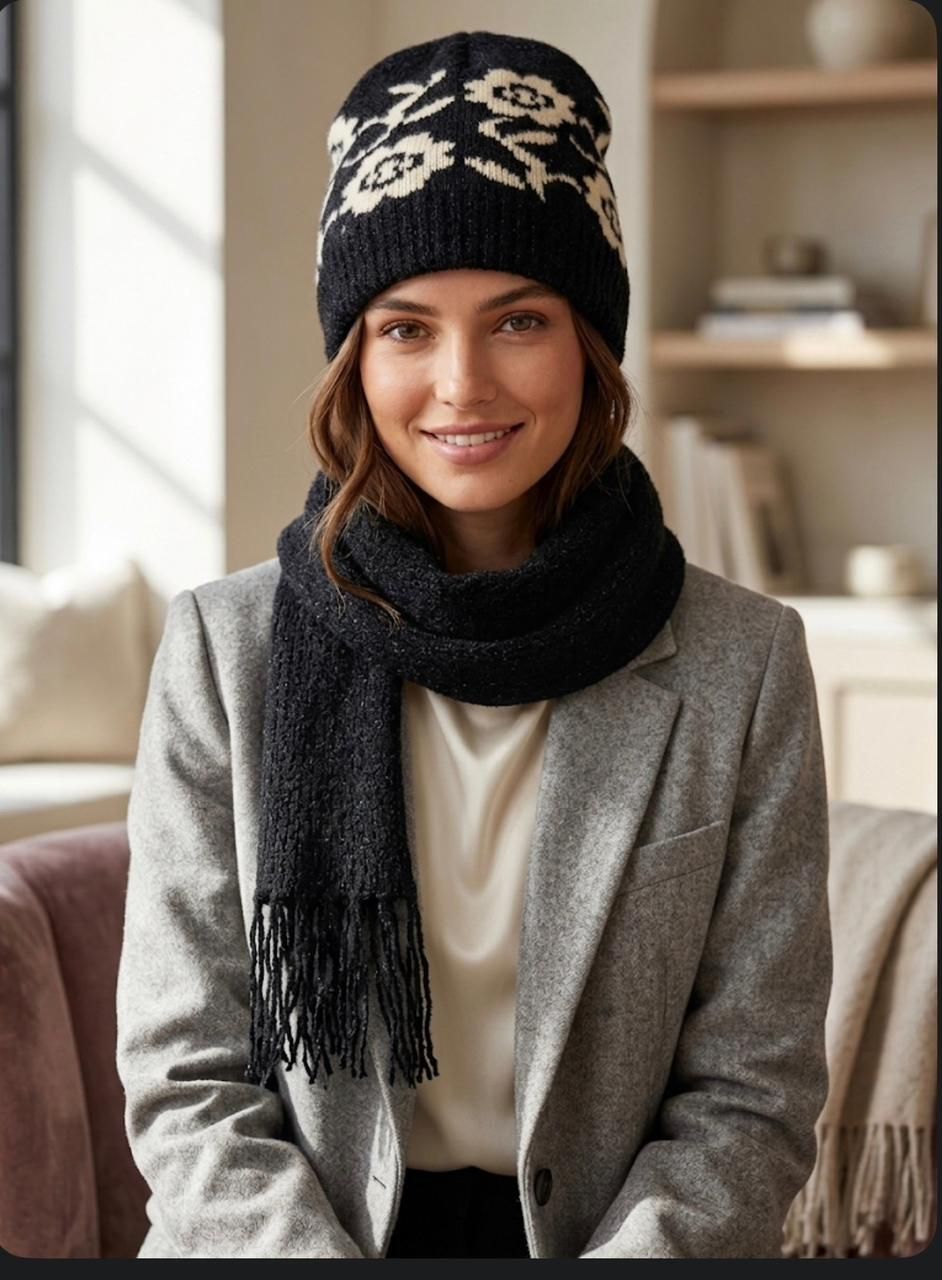 omkarvikasa Self Design Beanie-picture-31