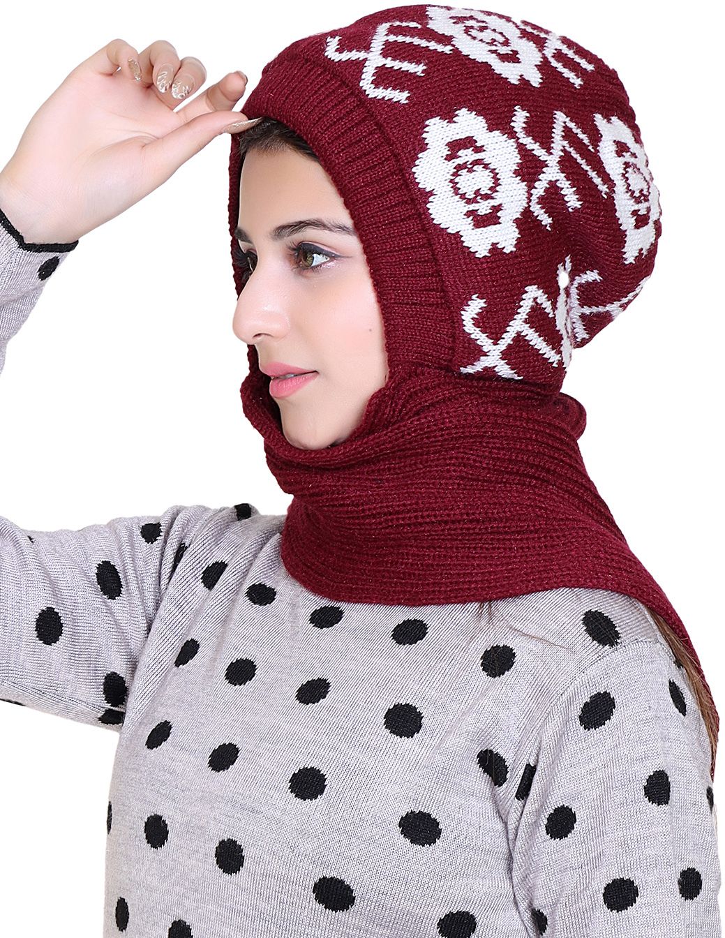 gajraj Floral Print Beanie-picture-22