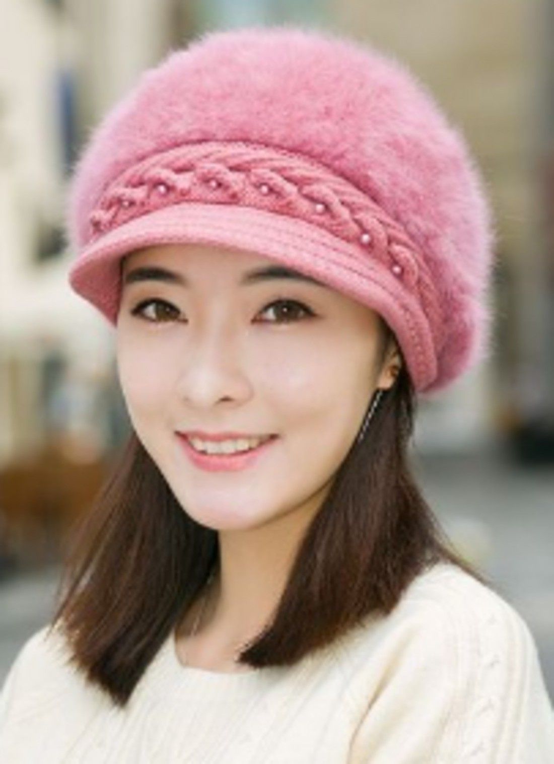 firmed string Self Design, Embellished Beanie-picture-26