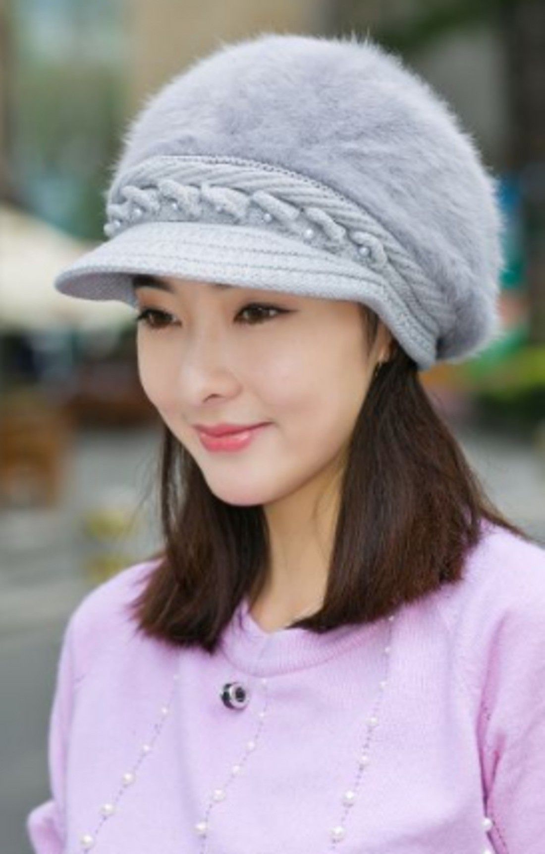 firmed string Self Design, Embellished Beanie-picture-28