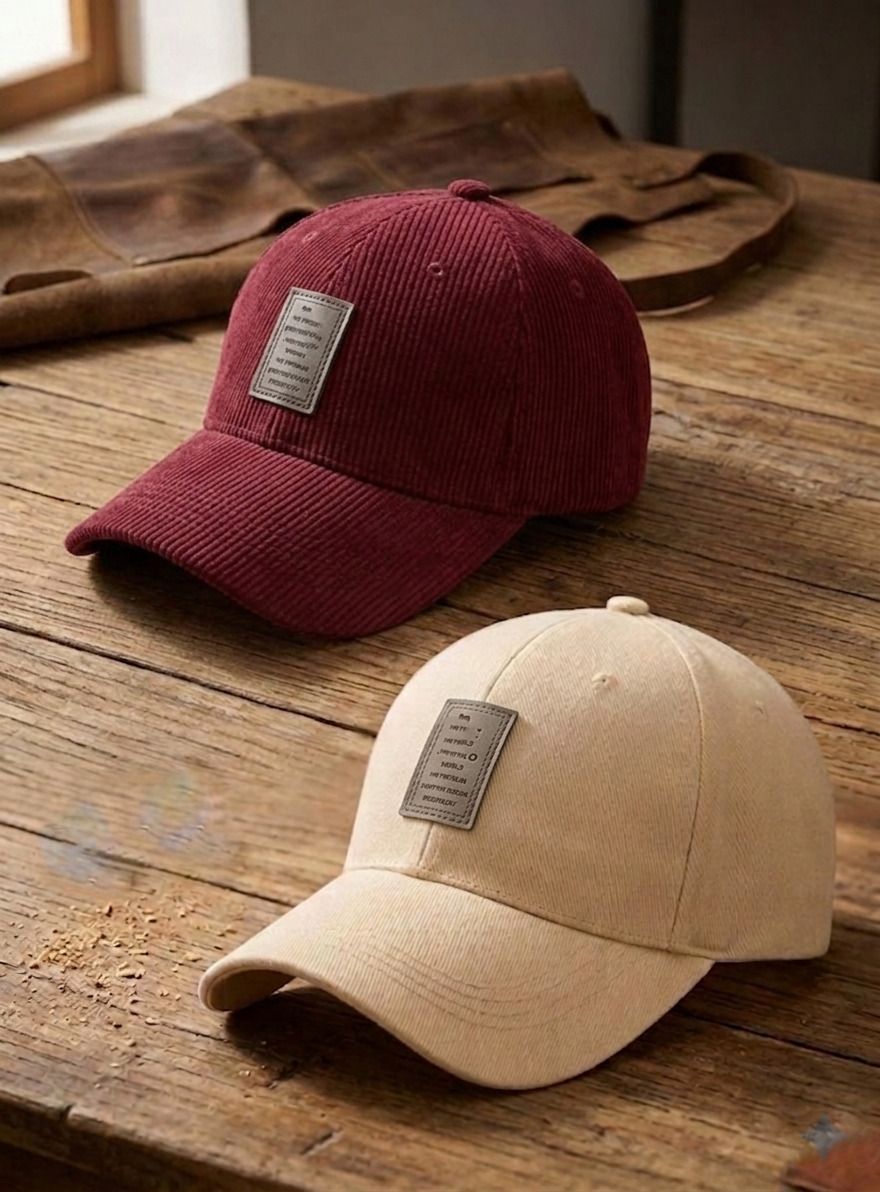m john's Solid, Self Design Sports/Regular Cap-picture-13