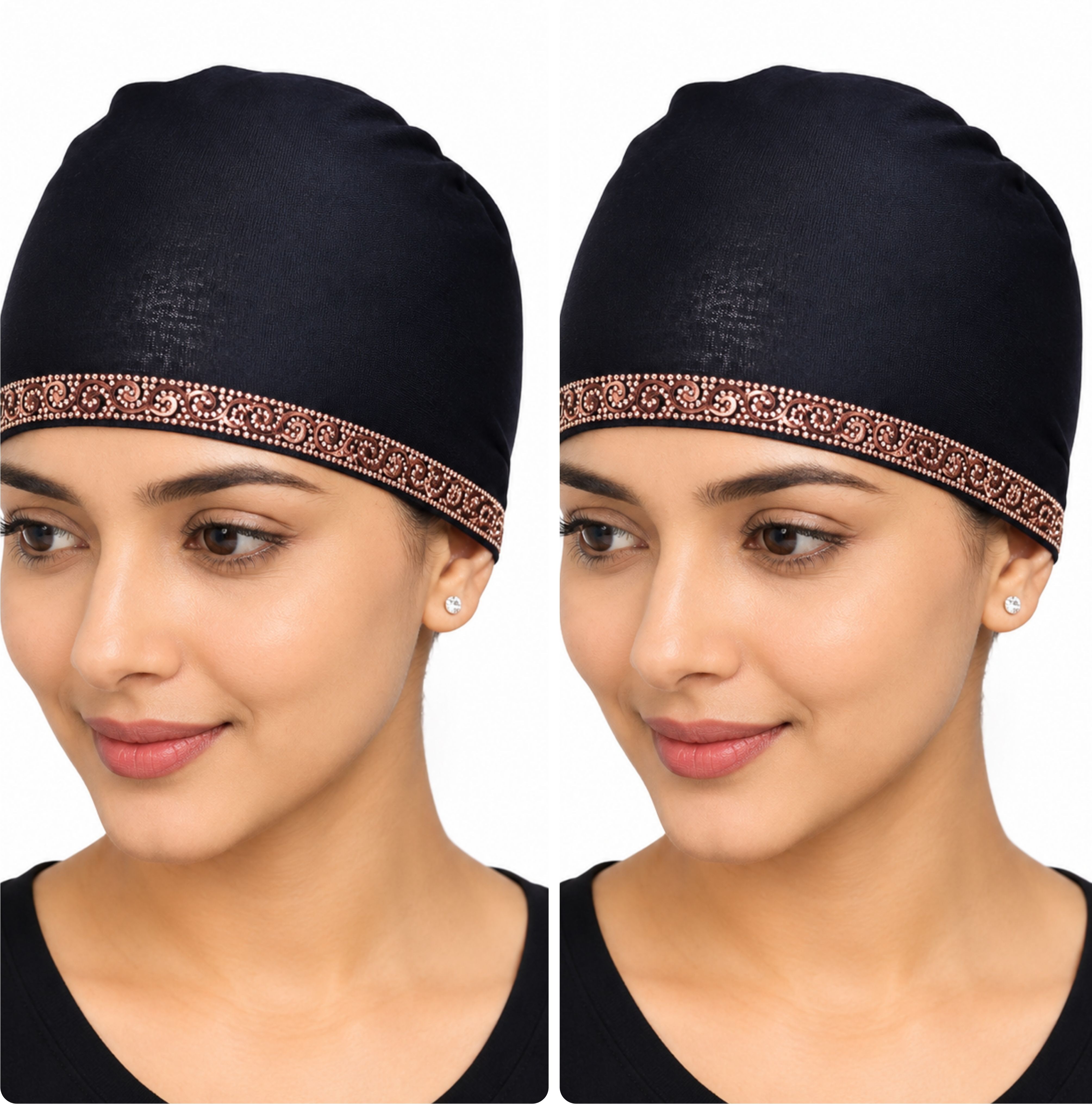 aa creation Self Design Visor Cap-picture-10