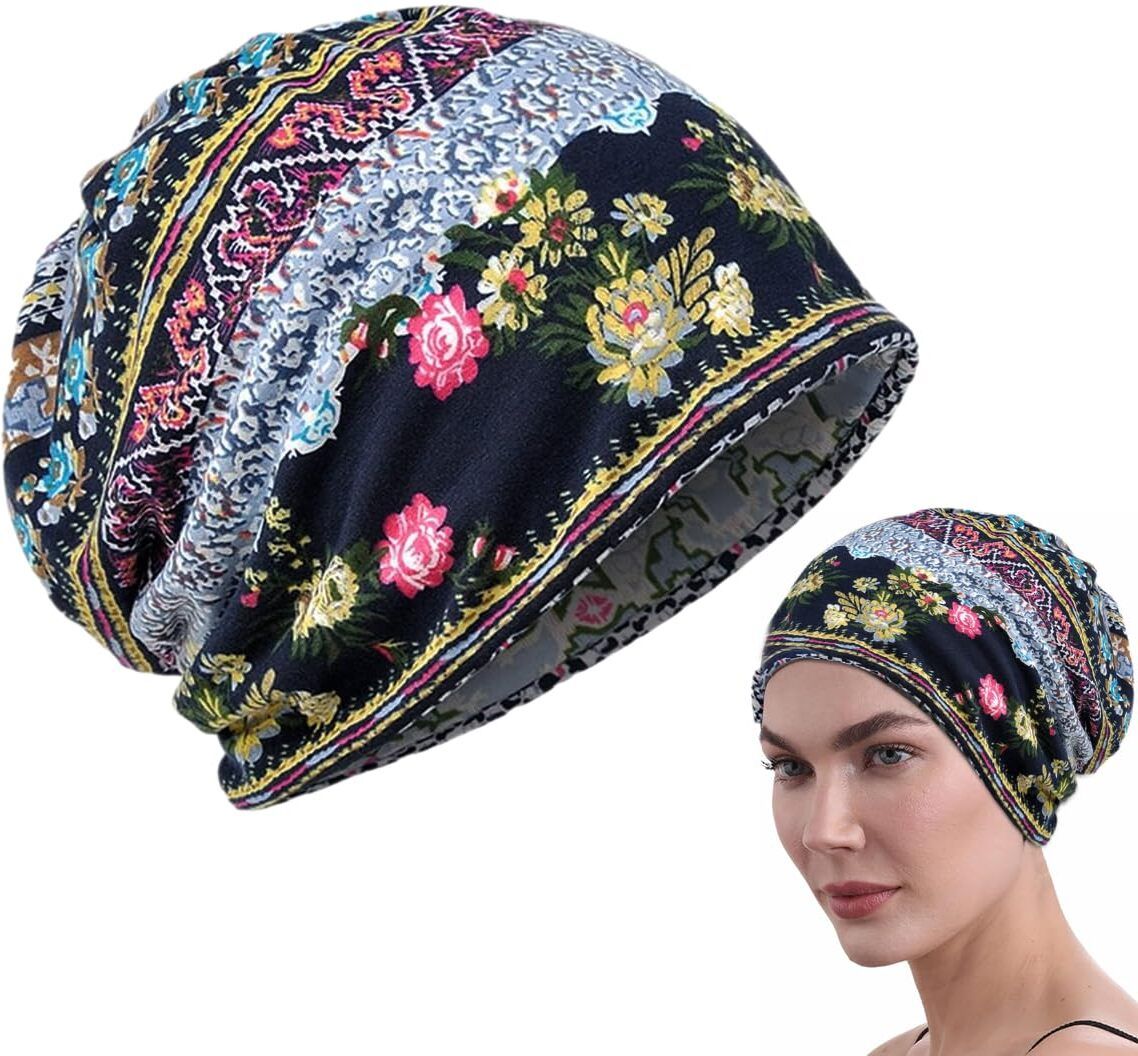 palay Floral Print Beanie-picture-16