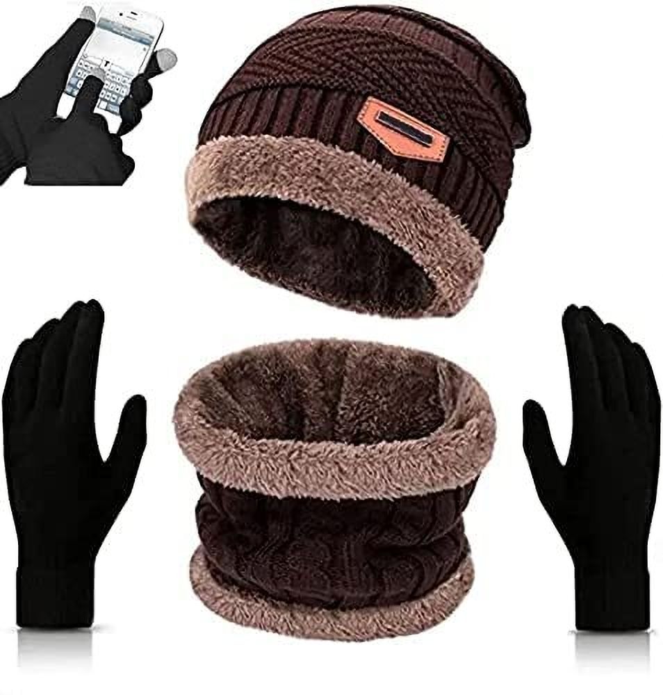 youth robe Solid Winter Men Gloves-picture-20