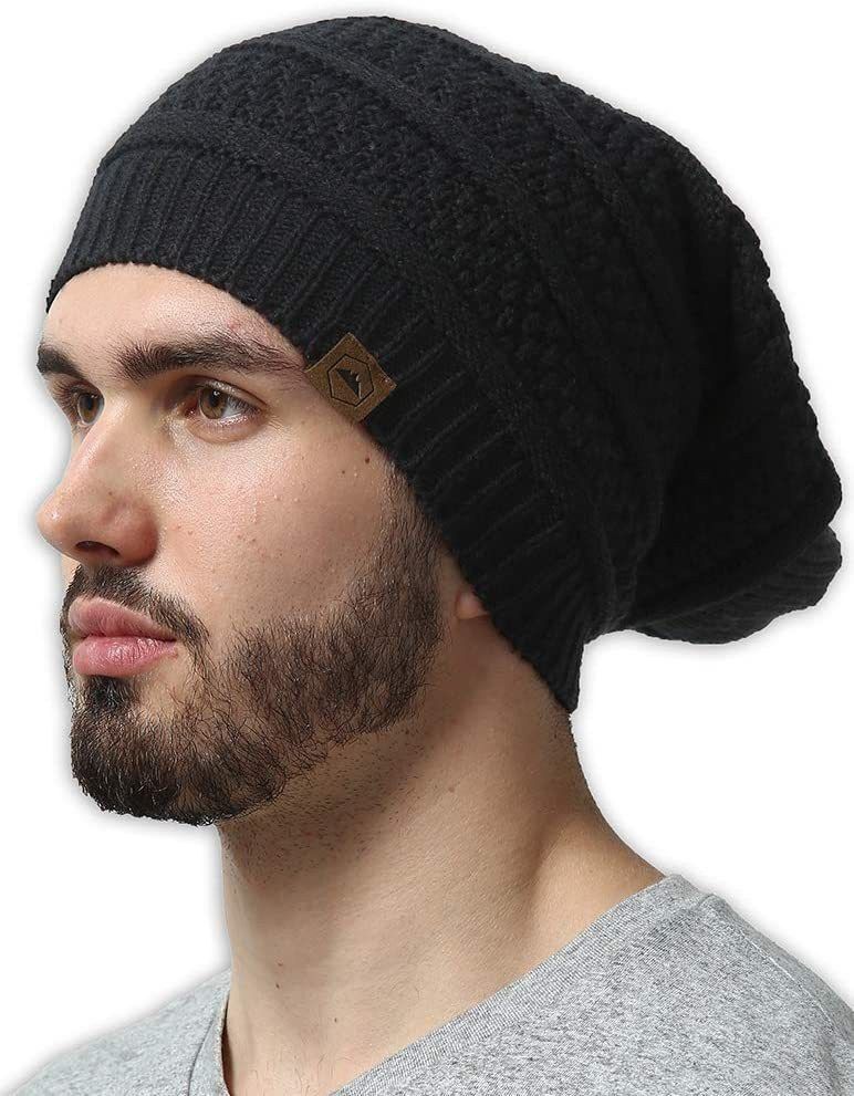 rigzy trend Self Design Beanie-picture-45