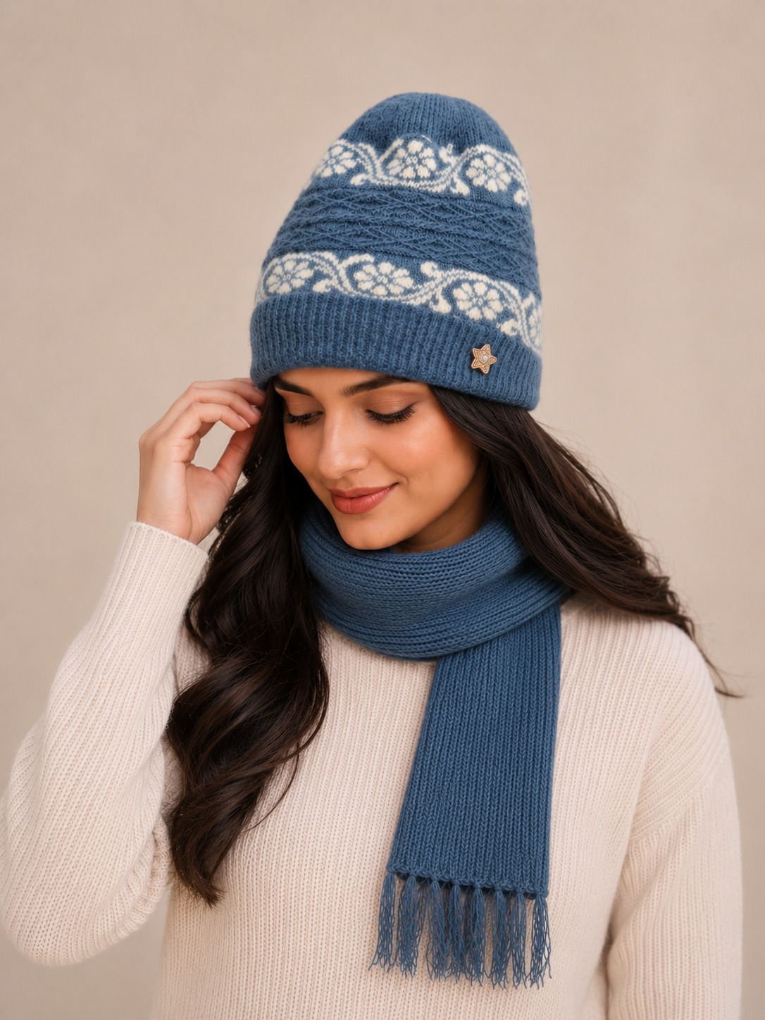 omkarvikasa Self Design Beanie-picture-23