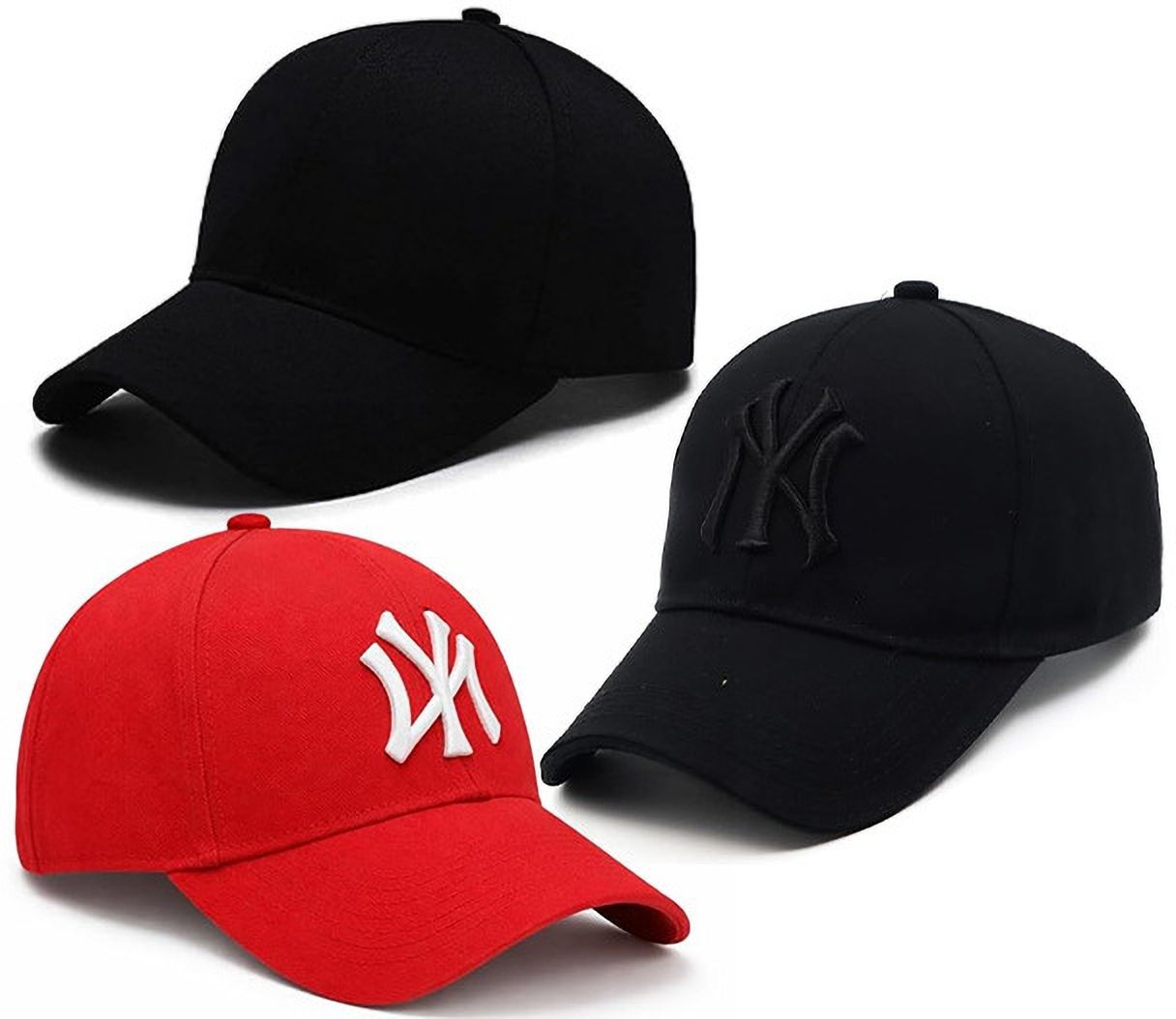 cap world Embroidered, Printed, Self Design, Solid Sports/Regular Cap-picture-12