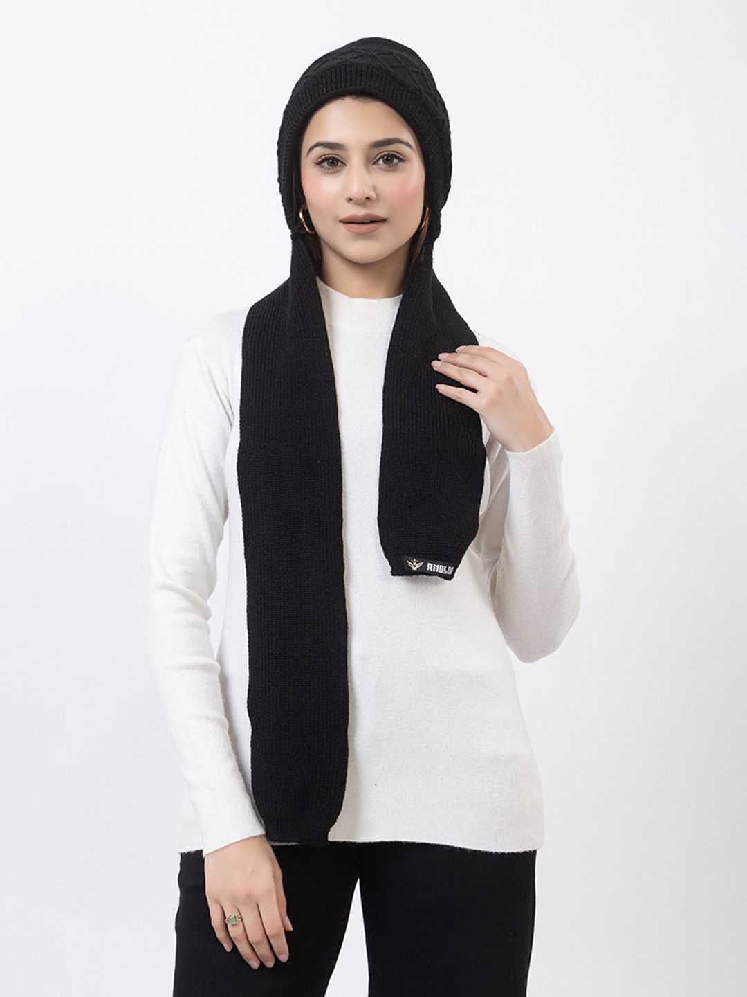 amoldo Self Design Beanie-picture-24