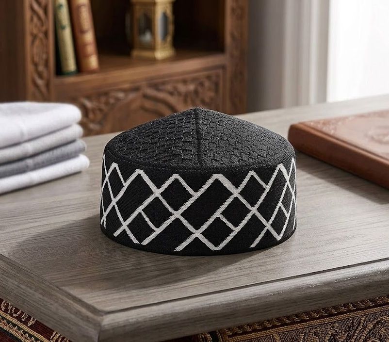 umraccessories Embroidered Skull Cap-picture-15