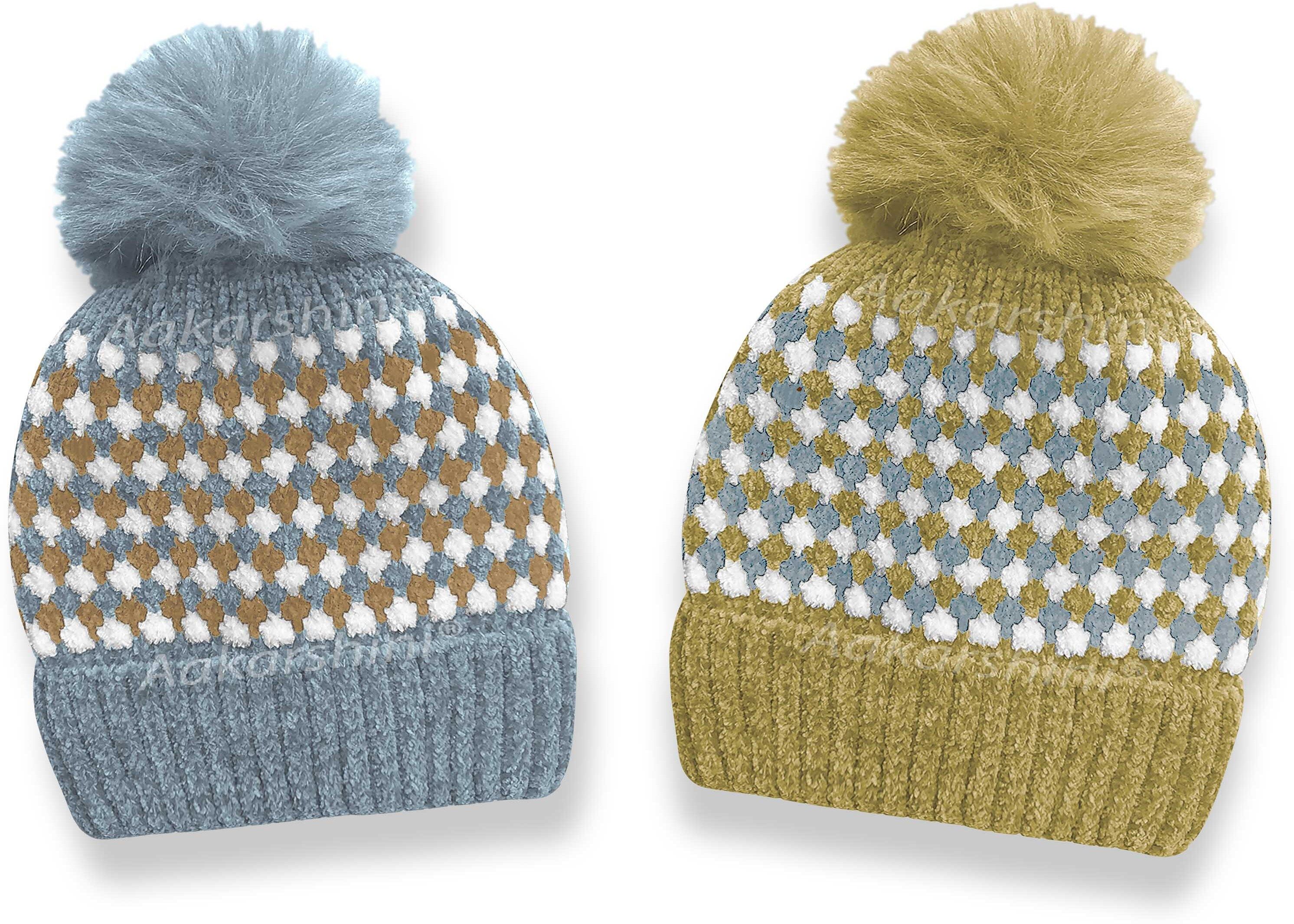 aakarshini Self Design Beanie-picture-28