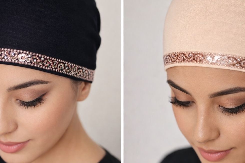 aa creation Self Design Skull Cap-picture-15
