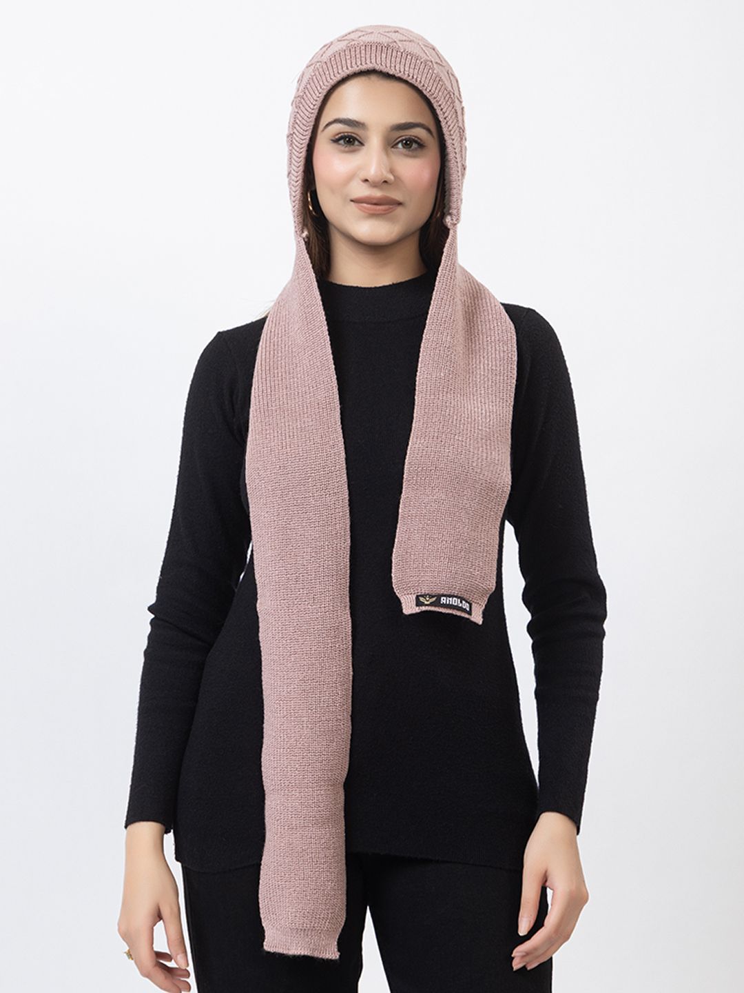 amoldo Self Design Beanie-picture-36