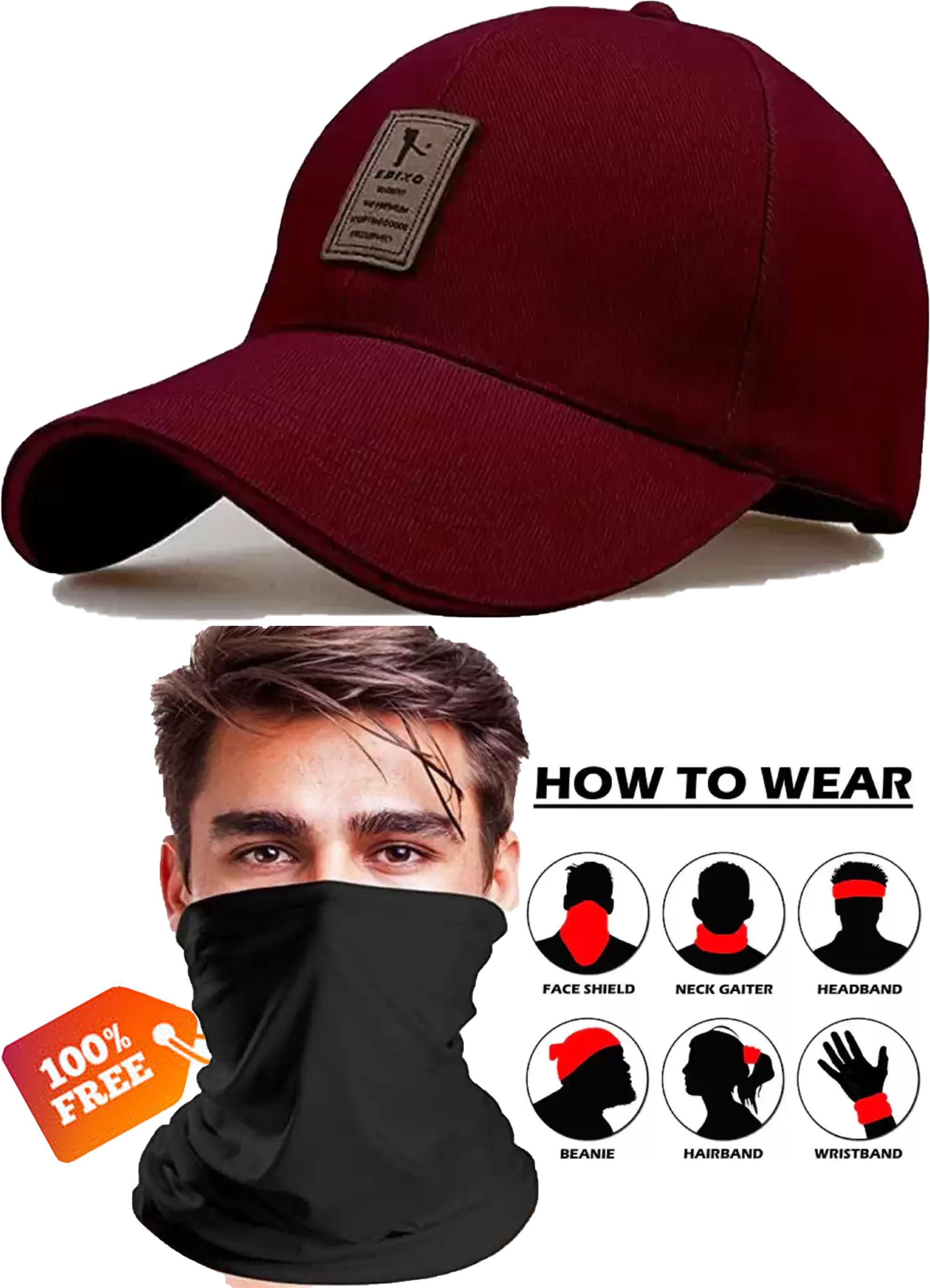 flexcycap Solid, Self Design Sports/Regular Cap-picture-11