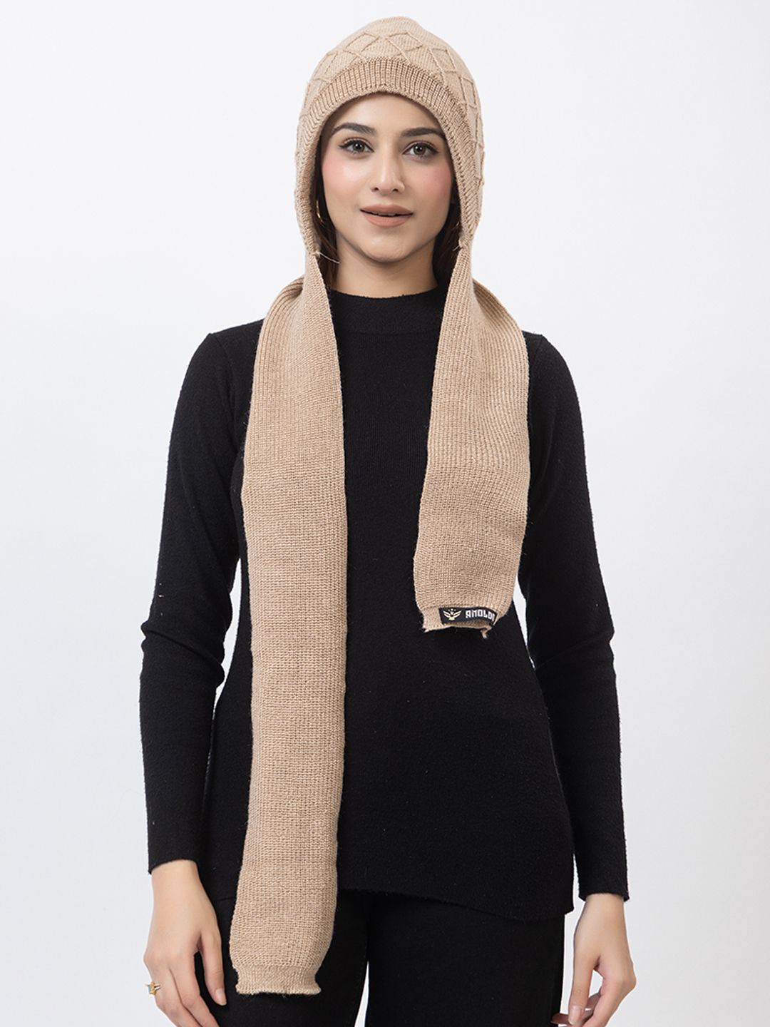 amoldo Self Design Beanie-picture-45