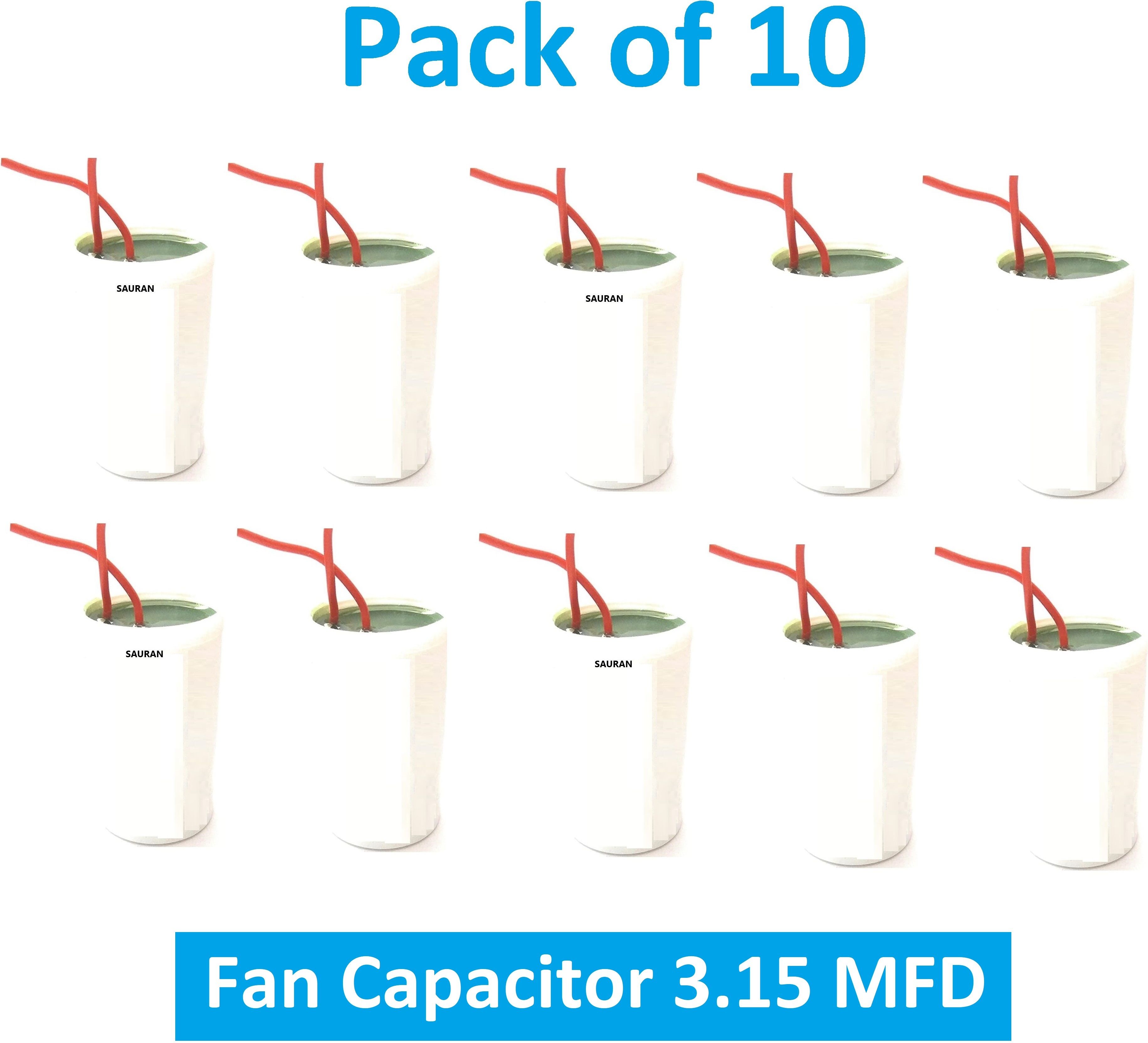 sauran Fan Capacitor 3.15 MFD FCS23.3 Power Capacitor-picture-17