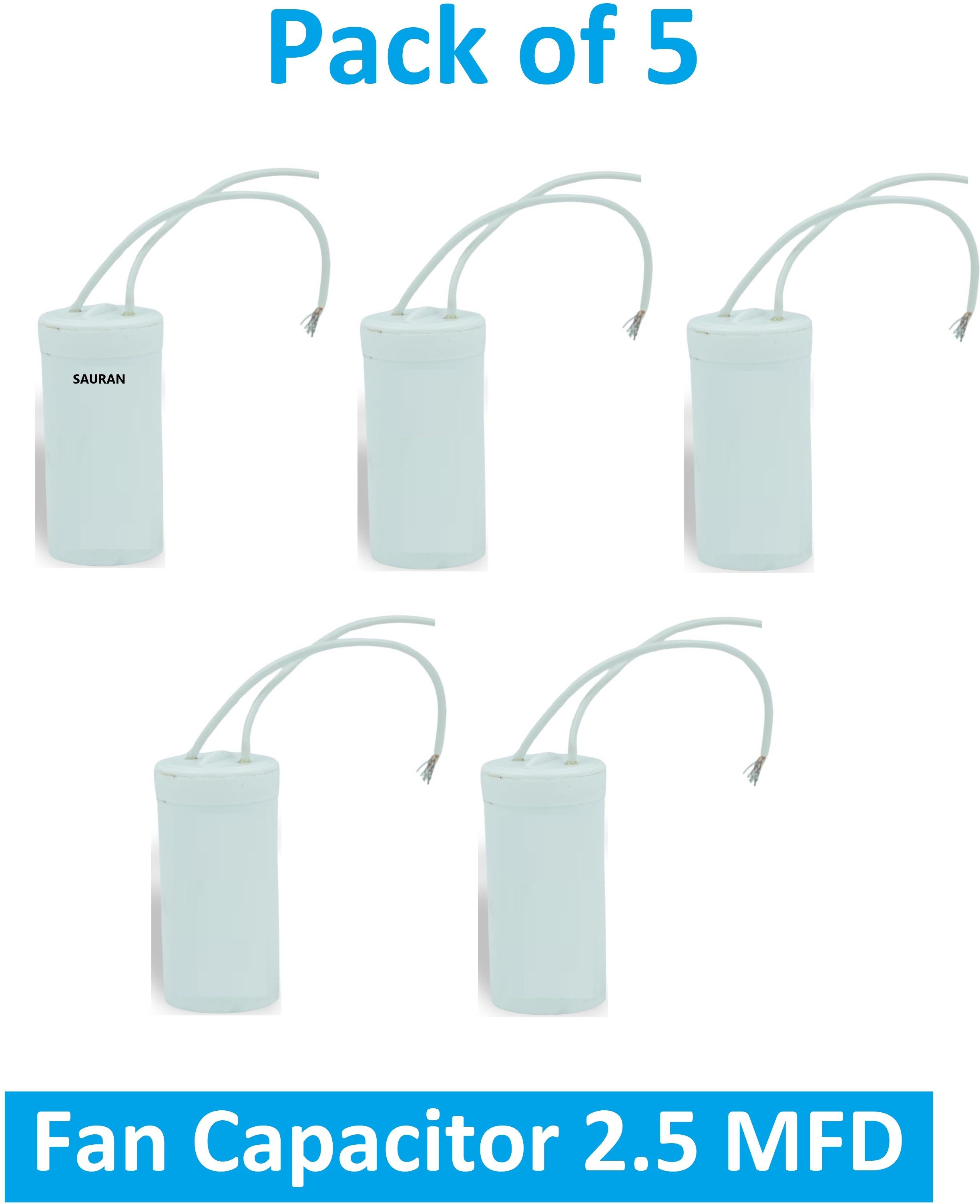 sauran Fan Capacitor 2.5 MFD FCS16.2 Power Capacitor-picture-14