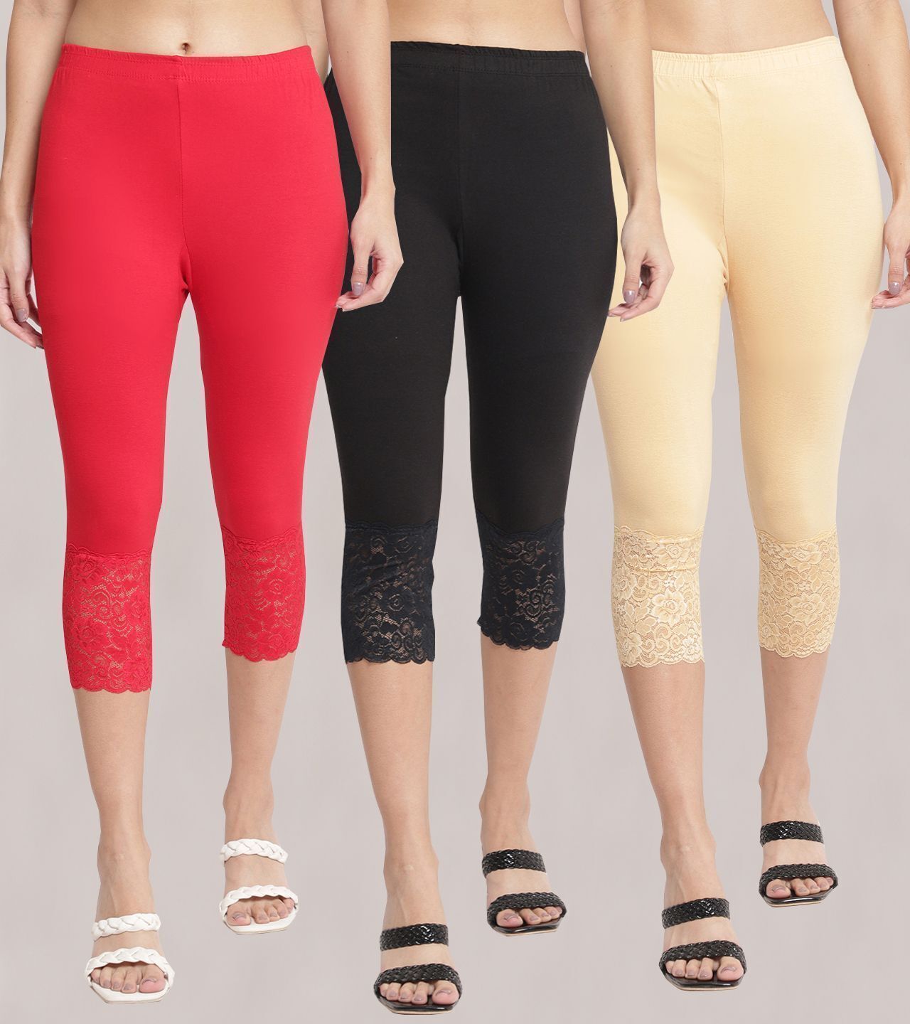 bamboo breeze Women Multicolor Capri-picture-27