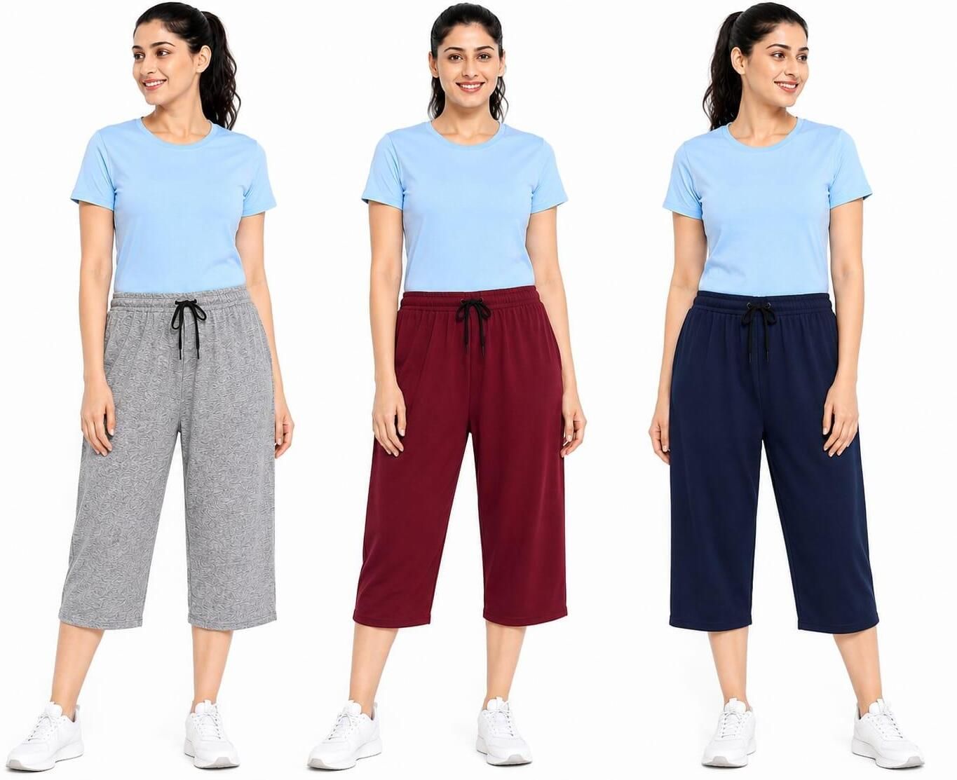 vk CAPRI Women Multicolor Capri-picture-15