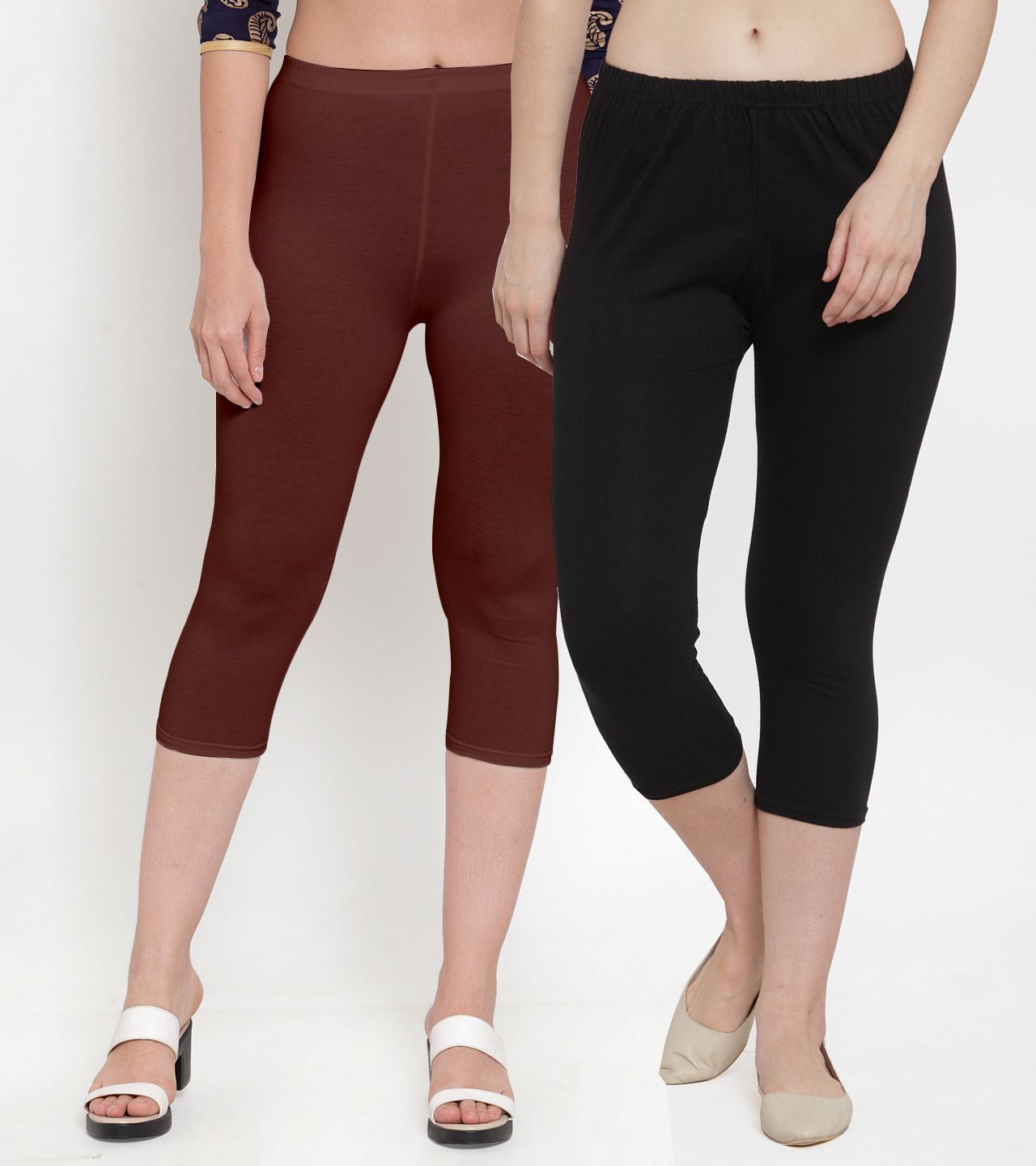 bamboo breeze Women Multicolor Capri-picture-19