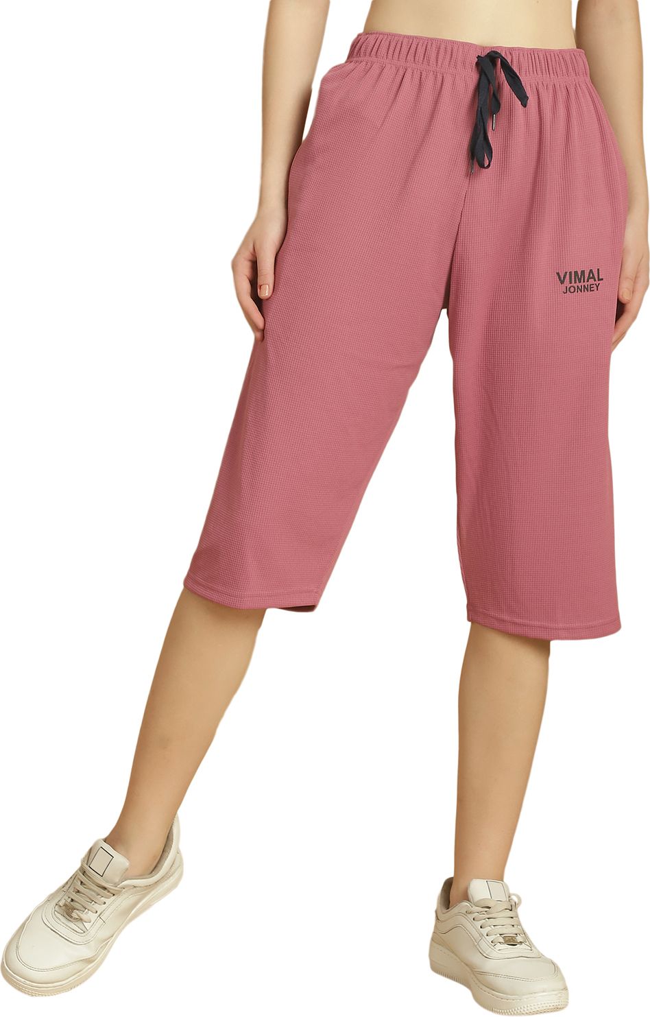 Women Pink Capri-image-23