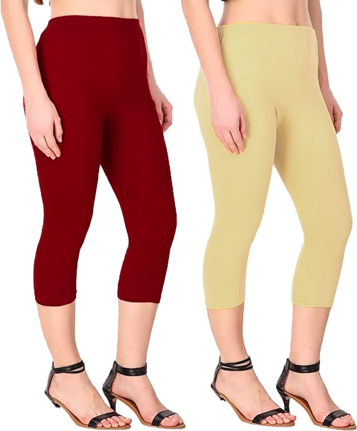 kmr Women Black Capri-picture-8