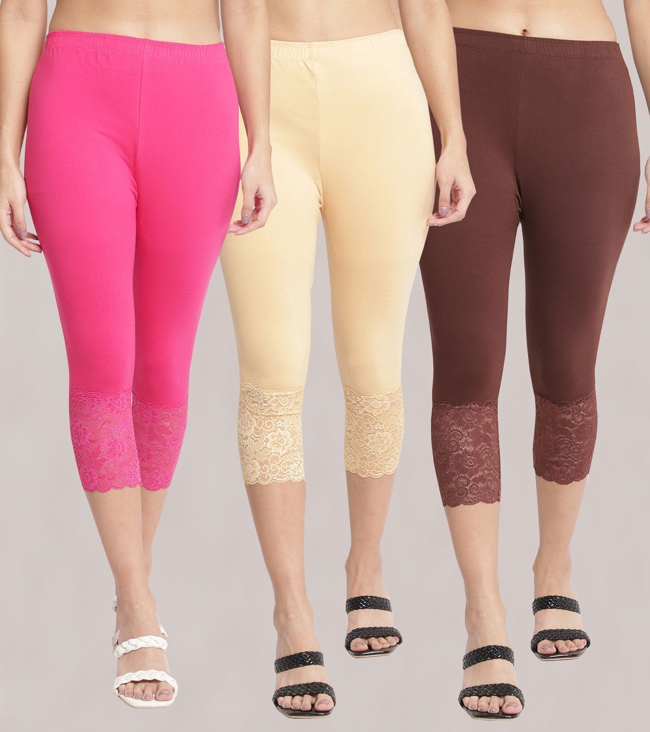 bamboo breeze Women Multicolor Capri-picture-11