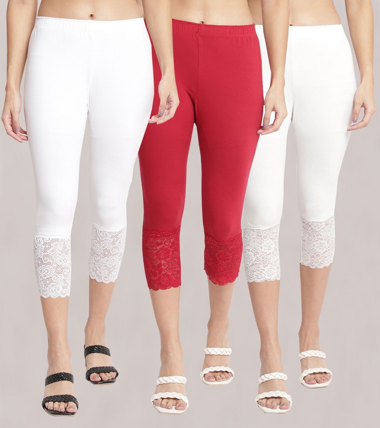 bamboo breeze Women Multicolor Capri-picture-29