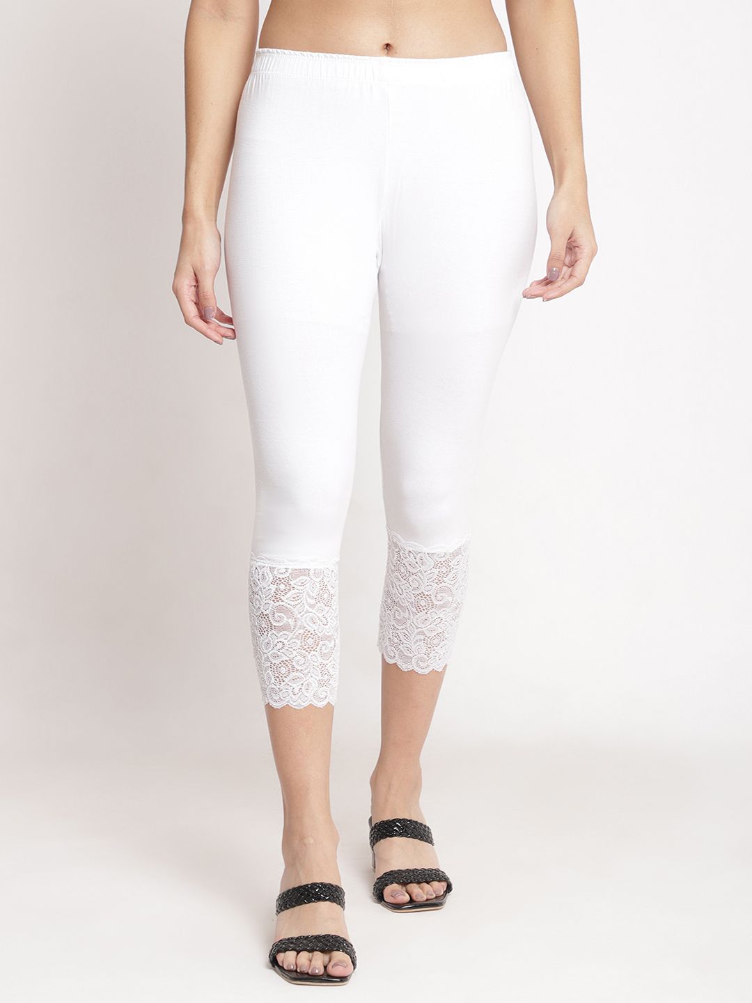 Women White Capri-image-27