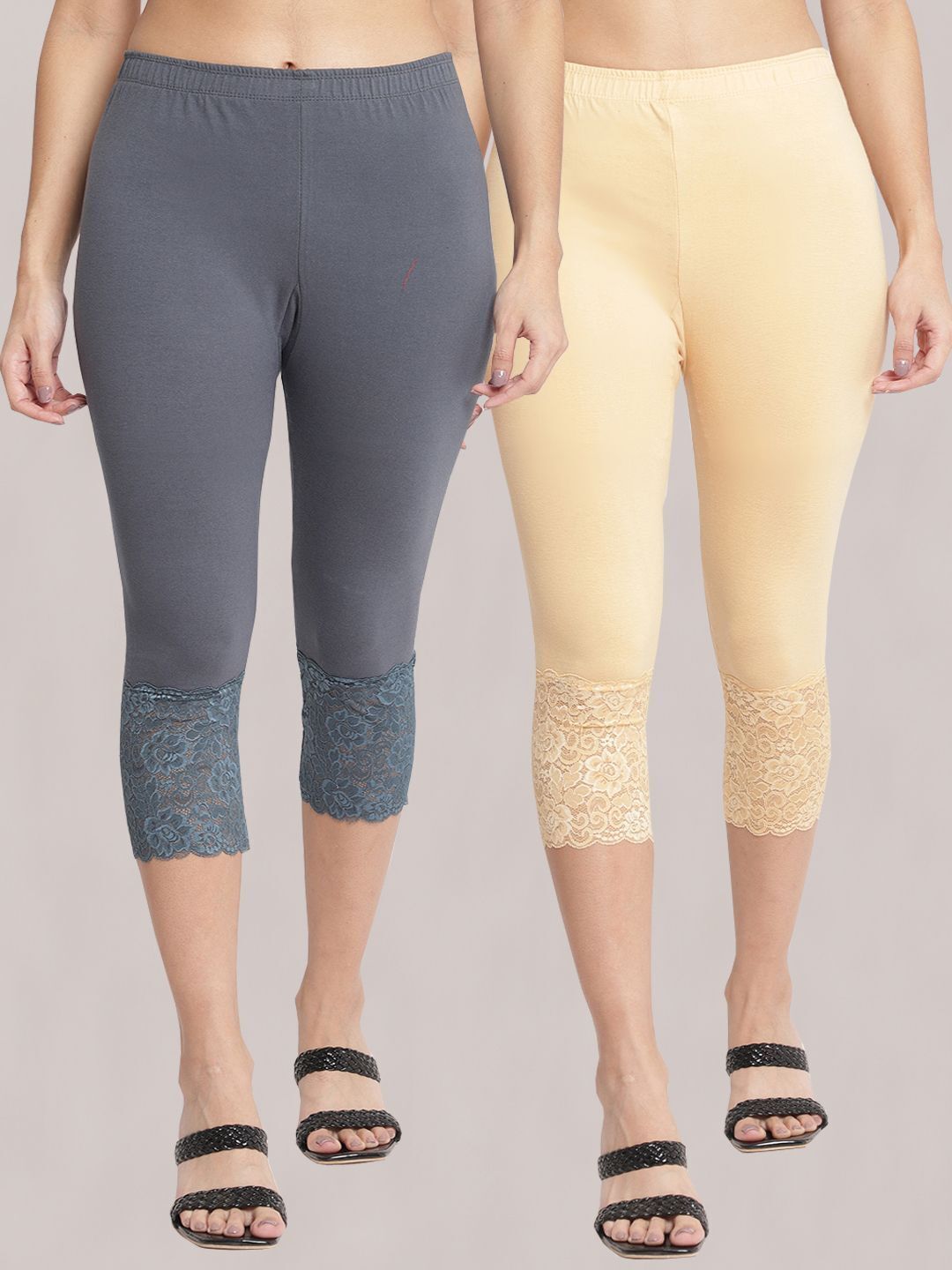 bamboo breeze Women Multicolor Capri-picture-37