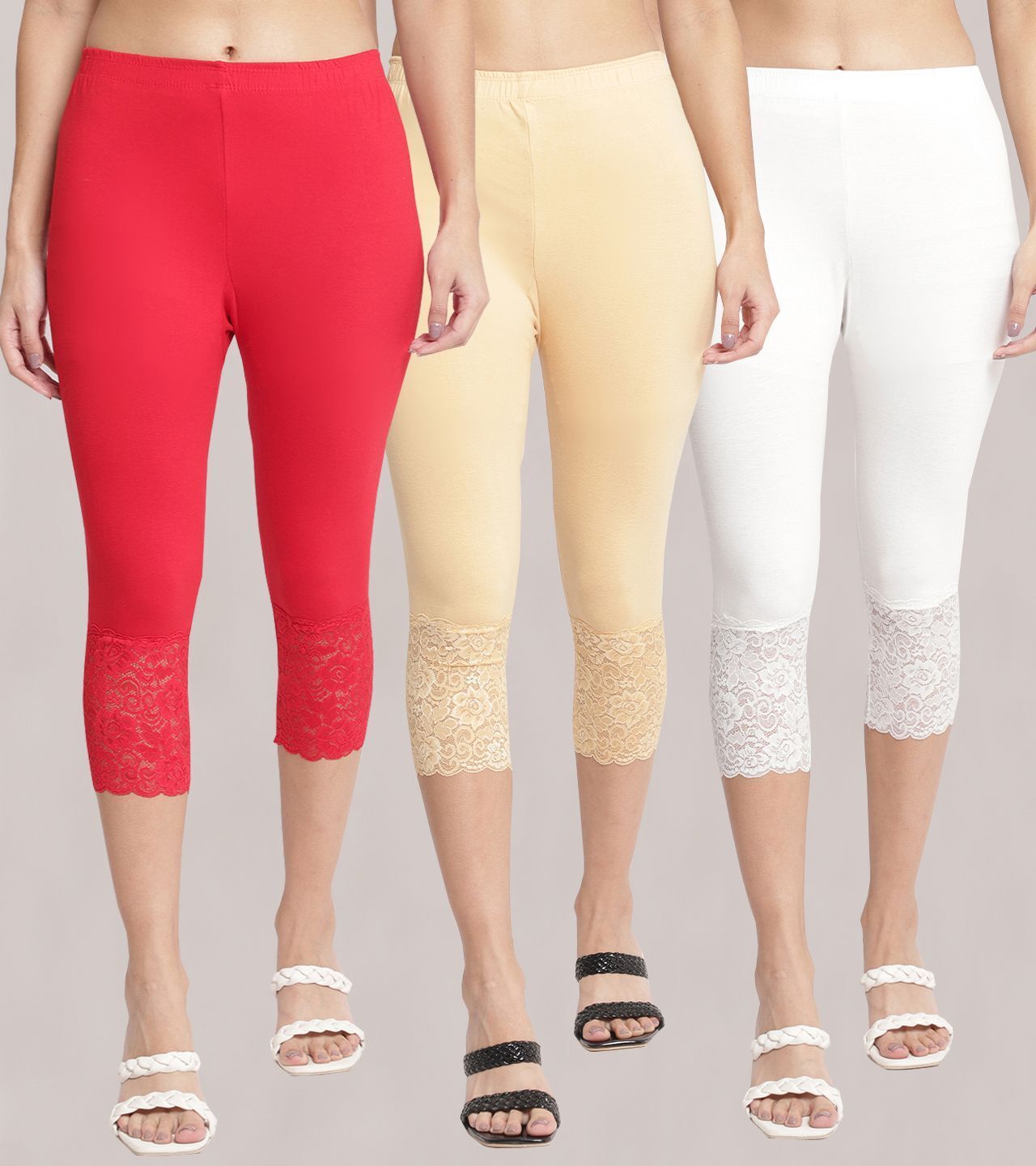 bamboo breeze Women Multicolor Capri-picture-45