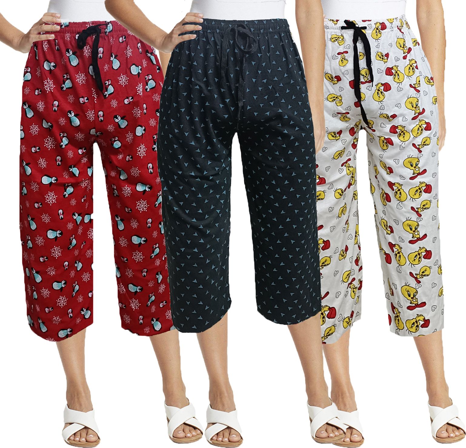 baldric Women Multicolor Capri-picture-10