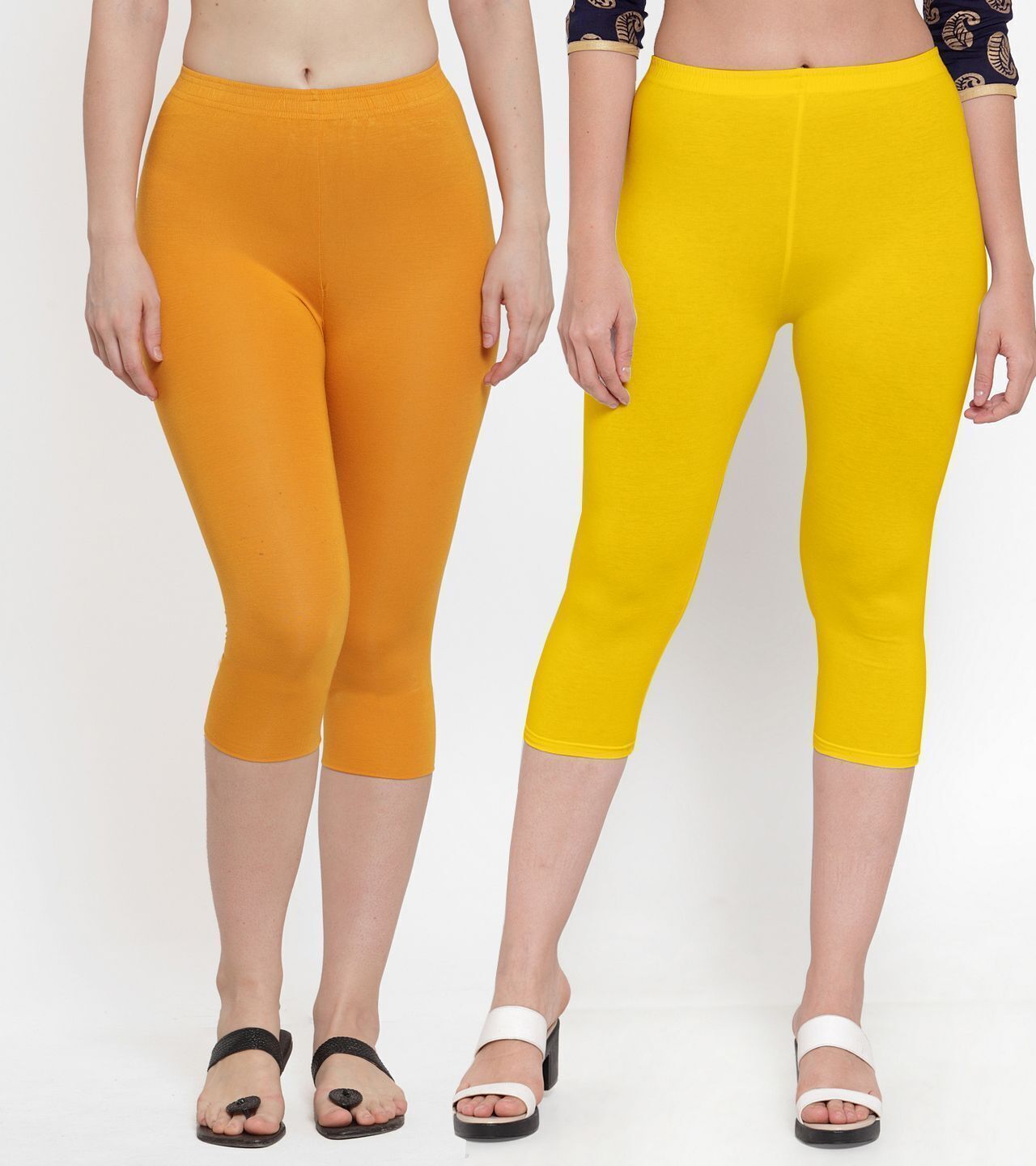 bamboo breeze Women Multicolor Capri-picture-15