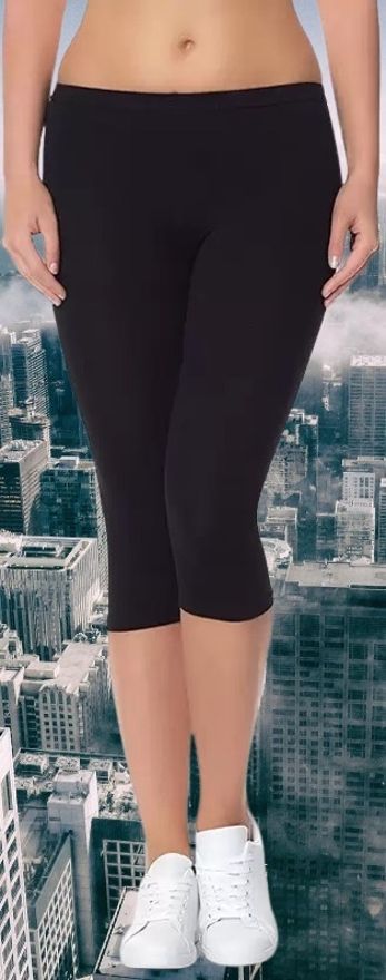 amysty Women Black Capri-picture-0