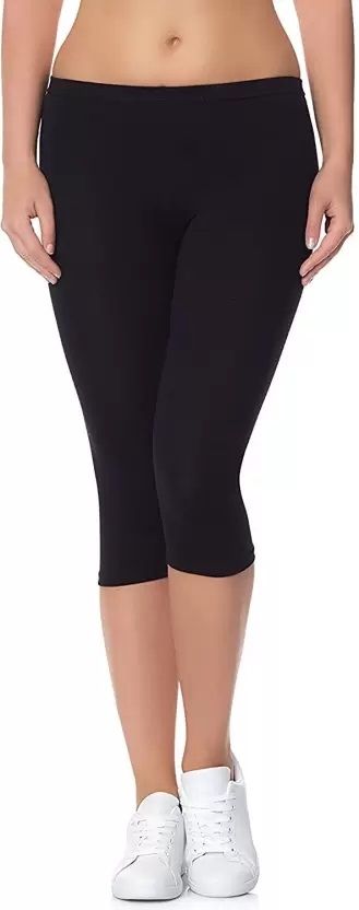 Women Black Capri