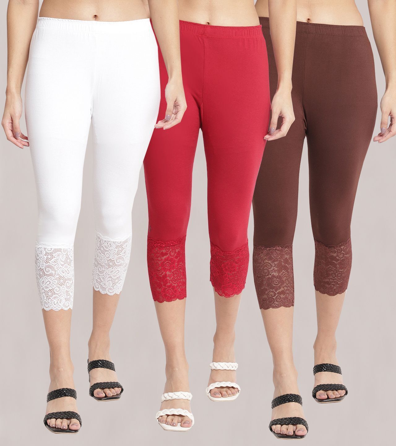 bamboo breeze Women Multicolor Capri-picture-38