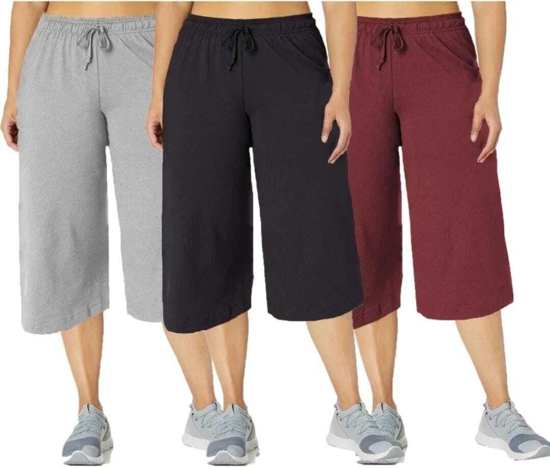 rfhub Women Maroon, Black, Grey Capri-picture-15