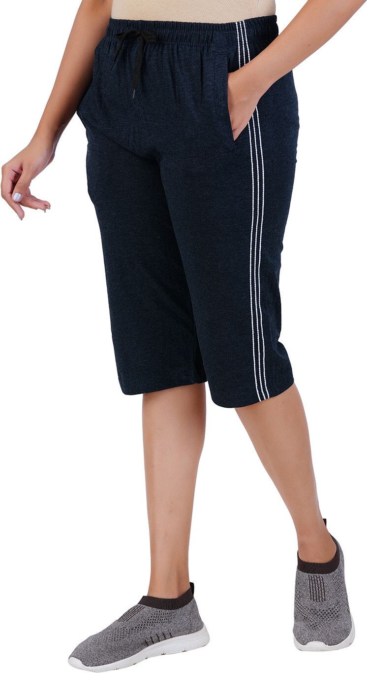 Women Blue Capri-image-30