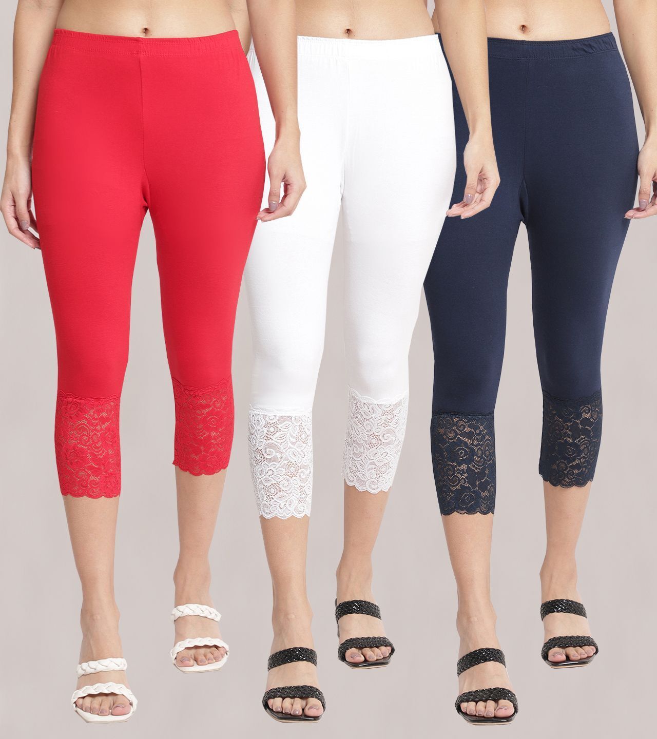 bamboo breeze Women Multicolor Capri-picture-38
