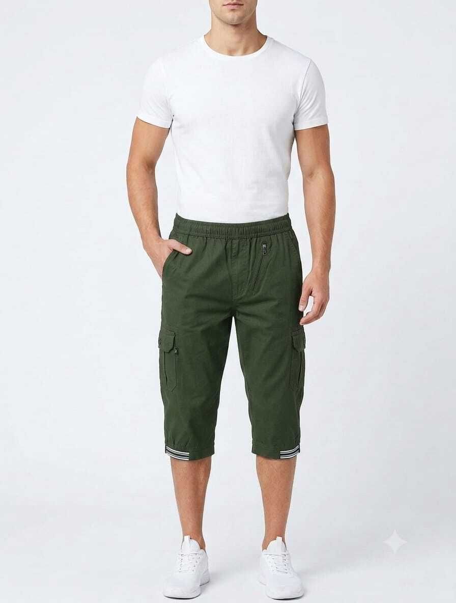 made4good Women Dark Green Capri-picture-13