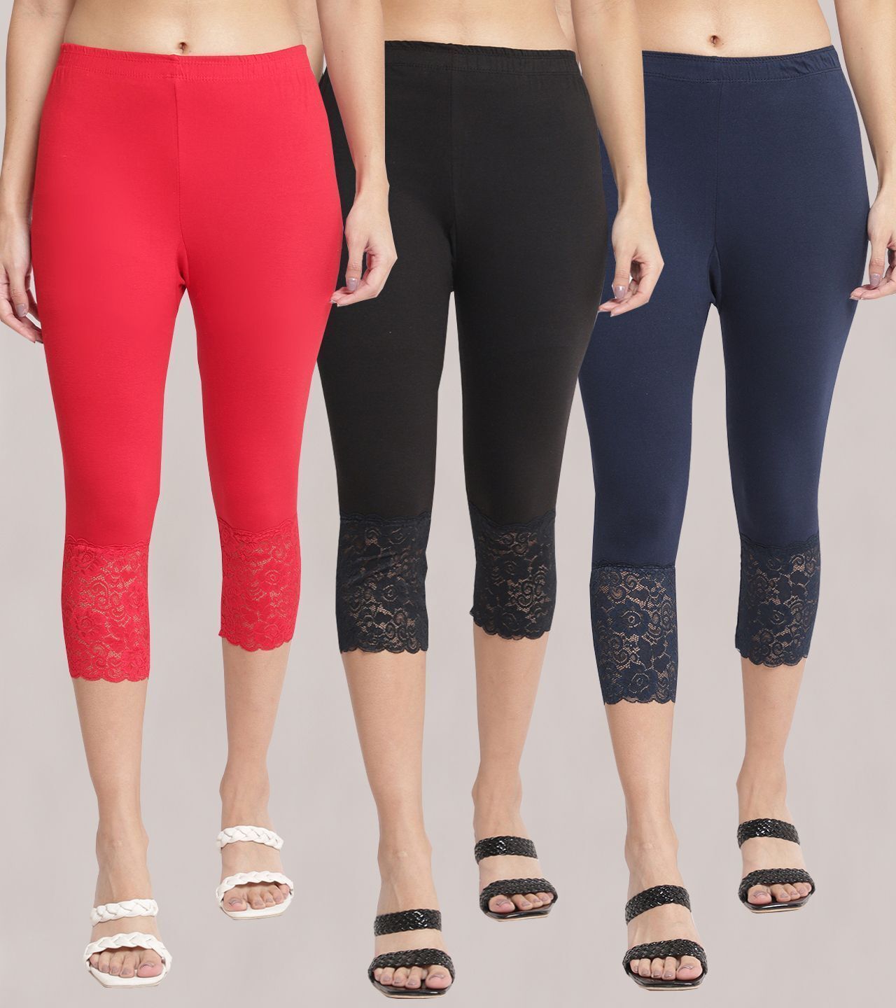 bamboo breeze Women Multicolor Capri-picture-11