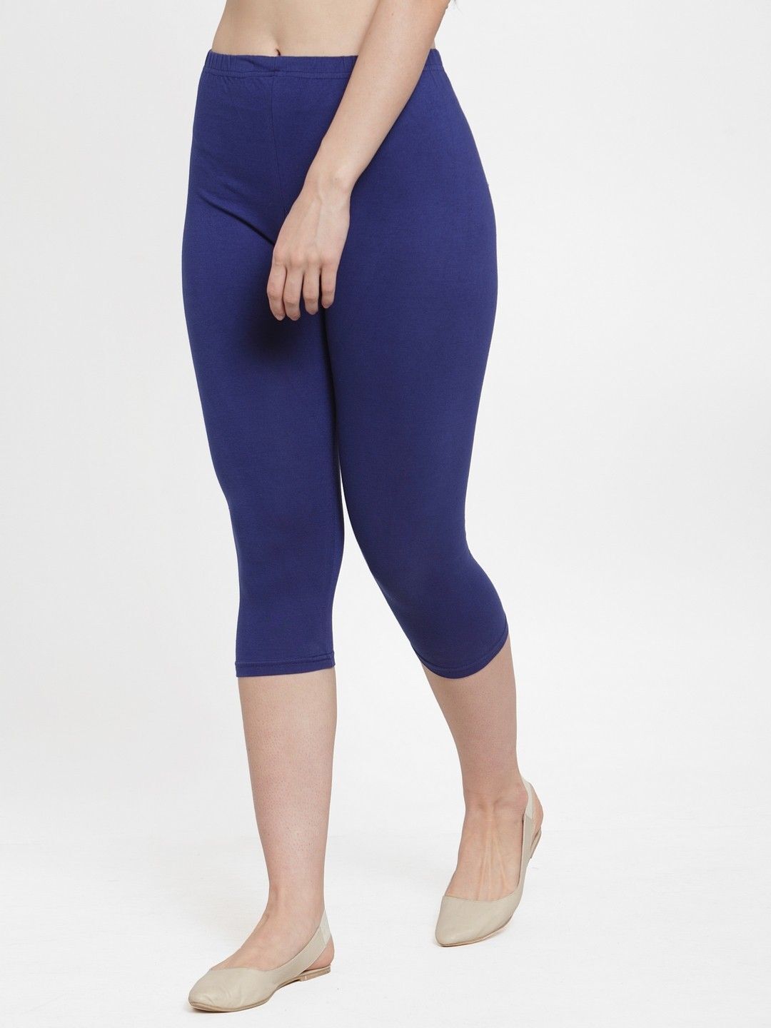 klowtcotrend Women Blue Capri-picture-43