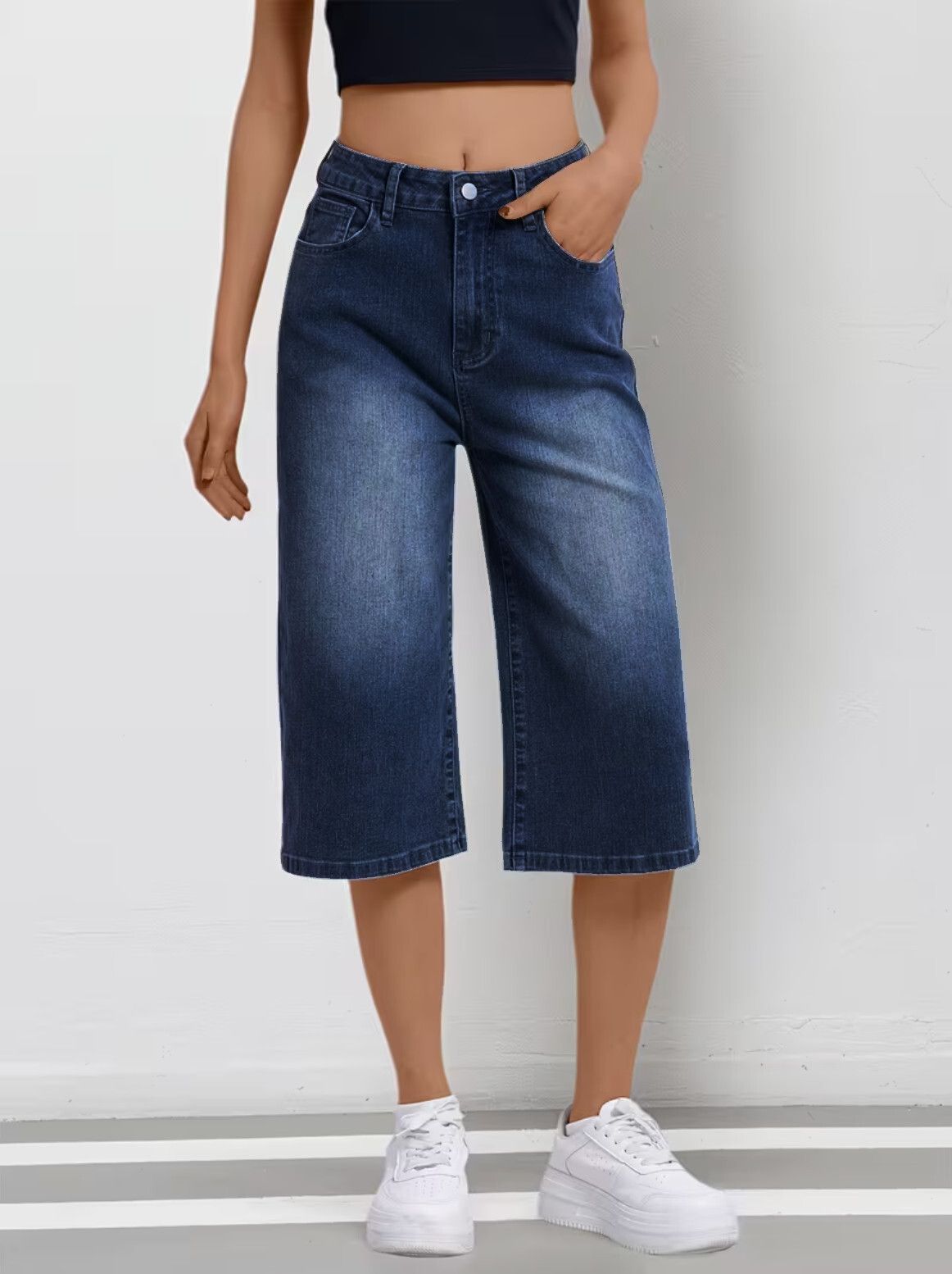 nifty Women Blue Capri-picture-18