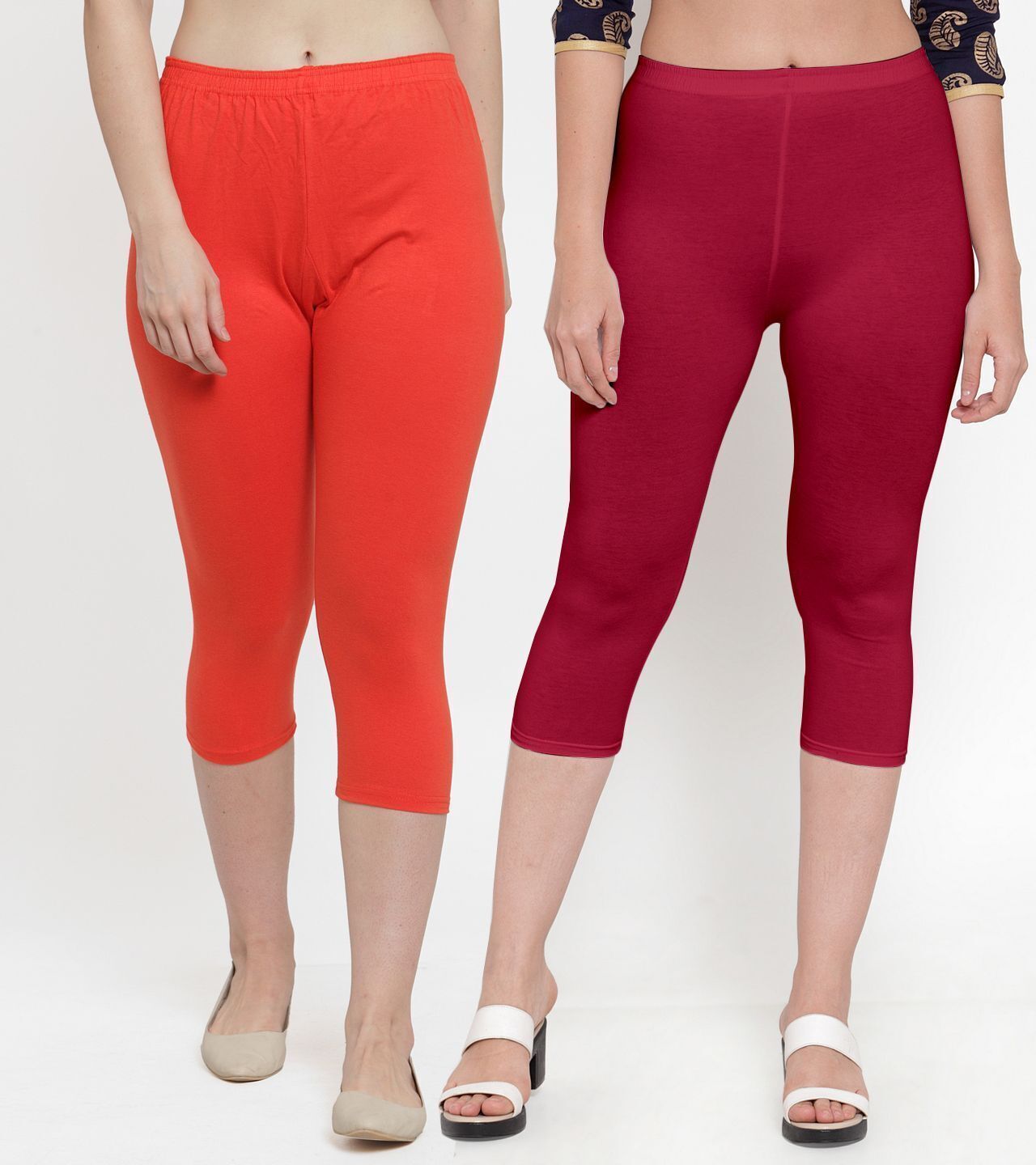 bamboo breeze Women Multicolor Capri-picture-10