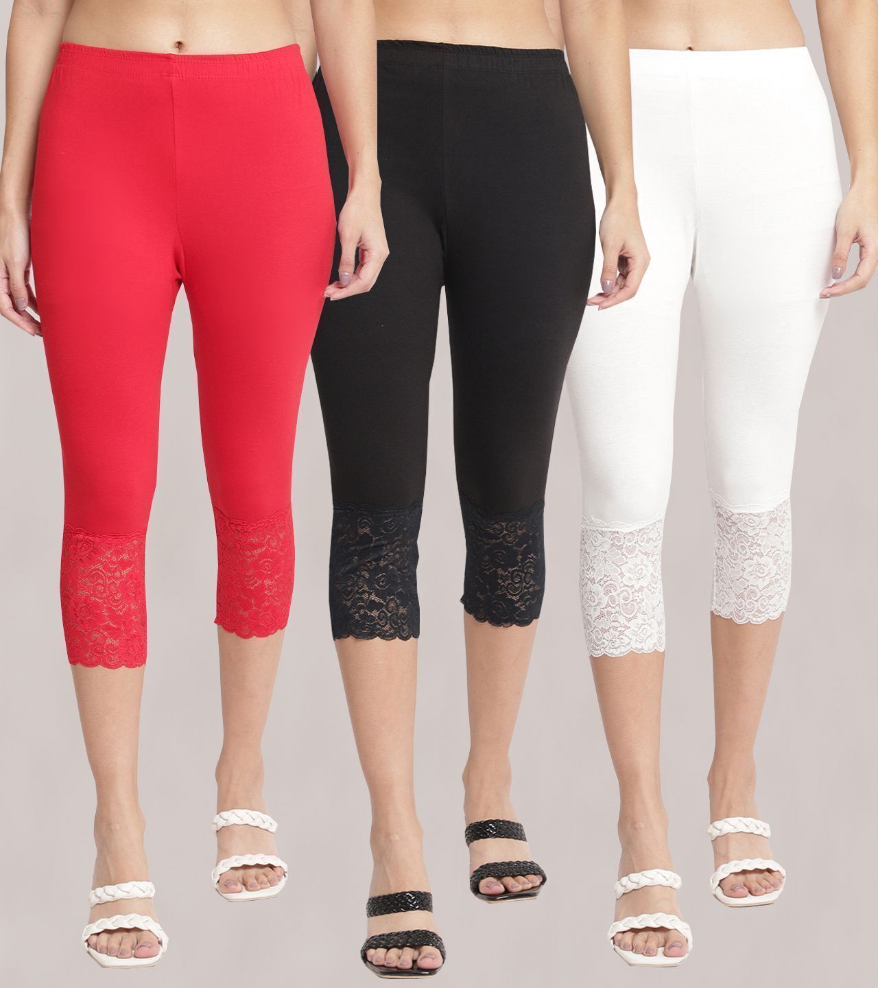 bamboo breeze Women Multicolor Capri-picture-17