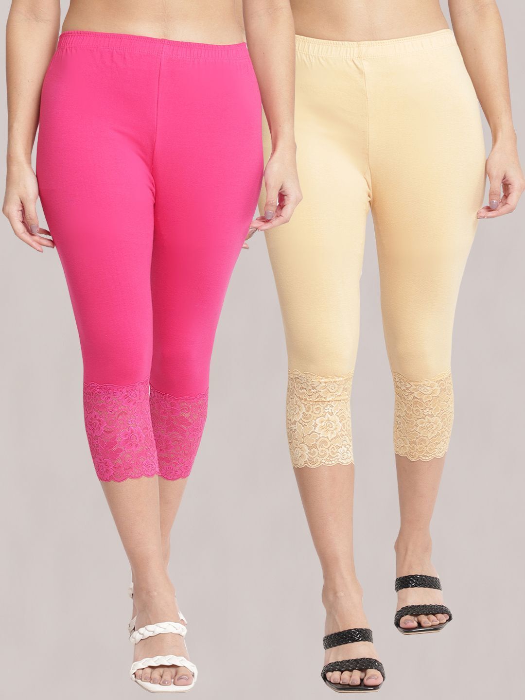 bamboo breeze Women Multicolor Capri-picture-5
